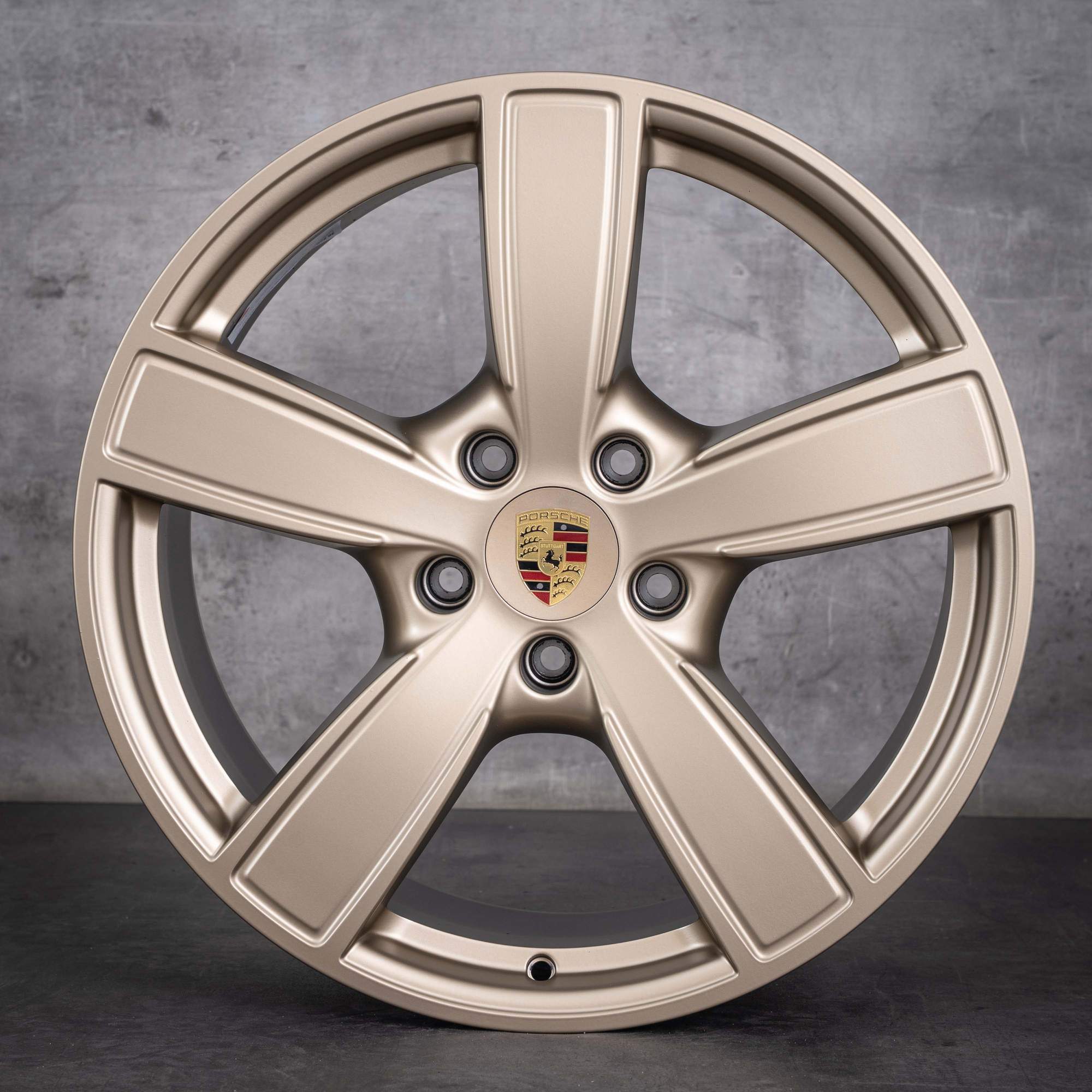 Original Porsche Cayenne Felgen 20 Zoll 9YA E3 9Y0601025BP 9Y0601025BQ Sport Classic neodyme matt