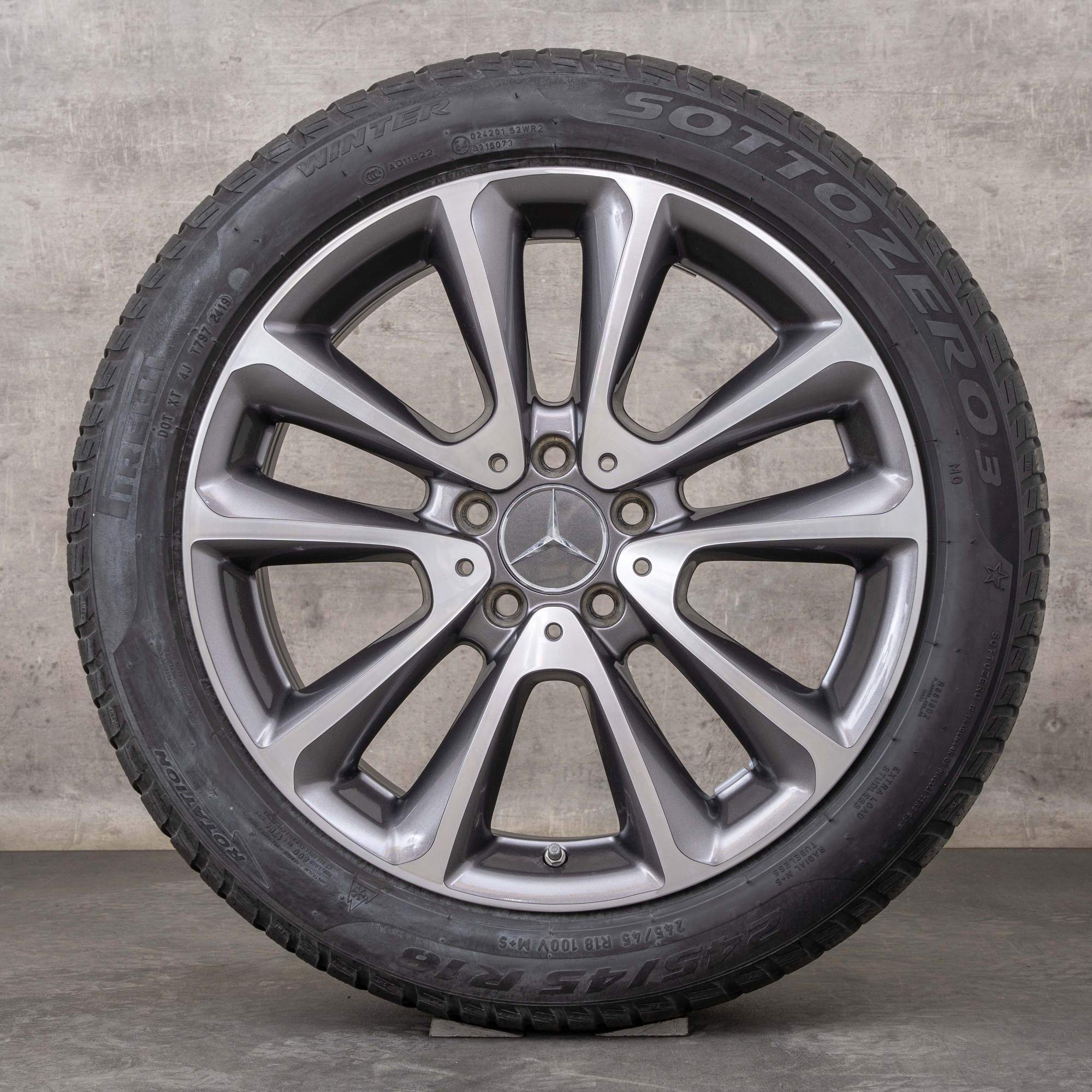 OEM Mercedes-Benz E-Class winter wheels 18 inch 213 Rim A2134011600 ...