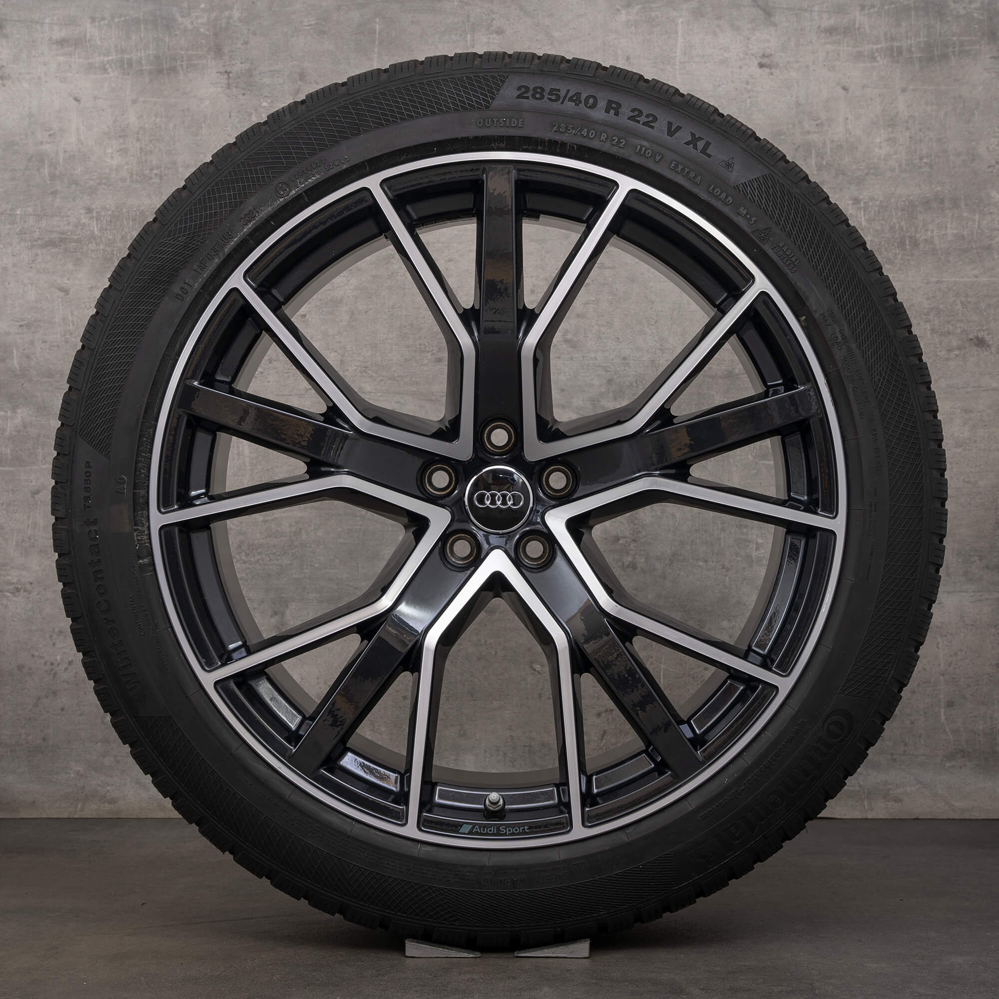Audi Q8 SQ8 4M8 ruote invernali cerchi da 22 pollici pneumatici 7 mm 4M8601025Q