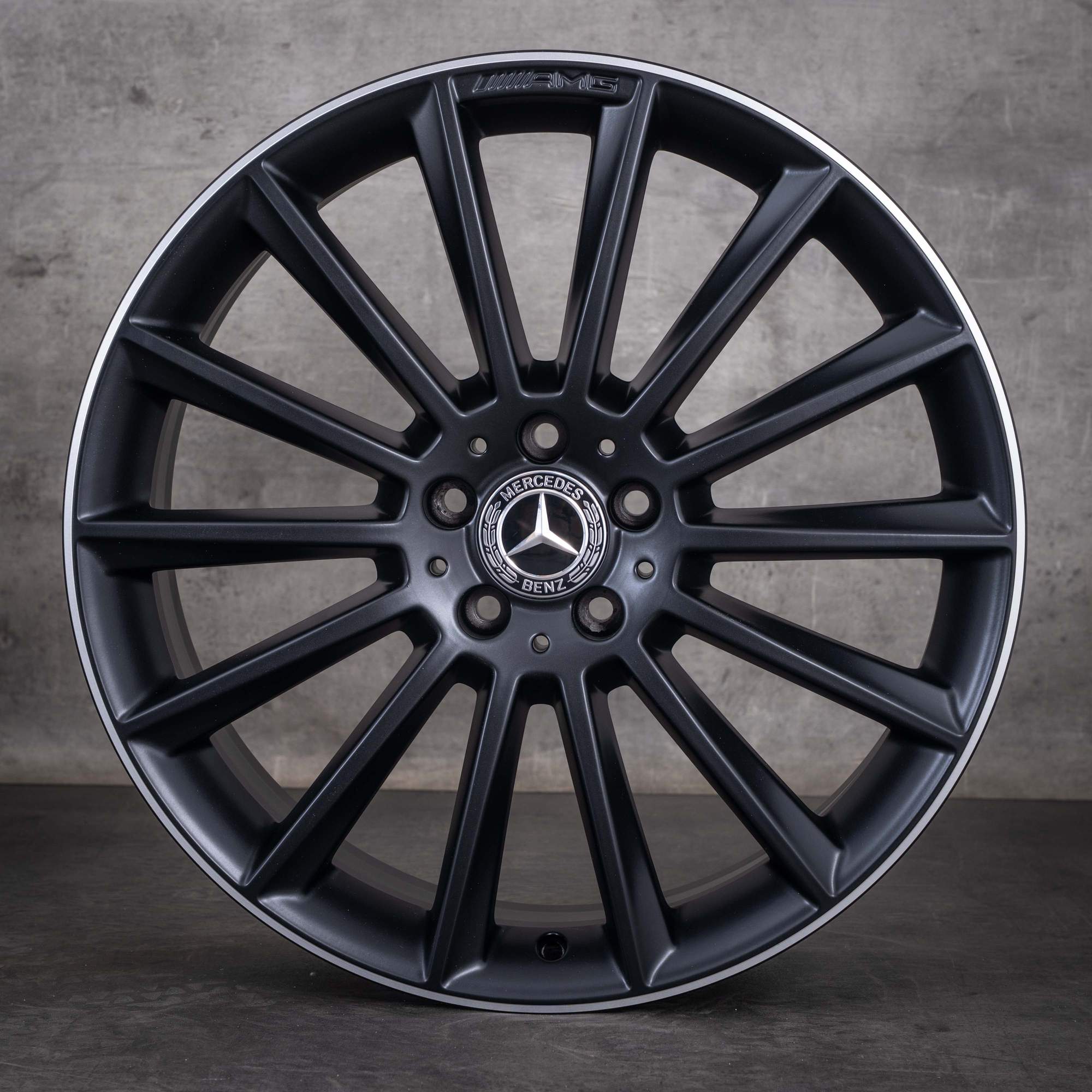 Original Mercedes Benz E-Klasse AMG Felgen 20 Zoll W213 S213 C238 A238 A2134012200 A2134012300 schwarz matt glanzgedreht NEU