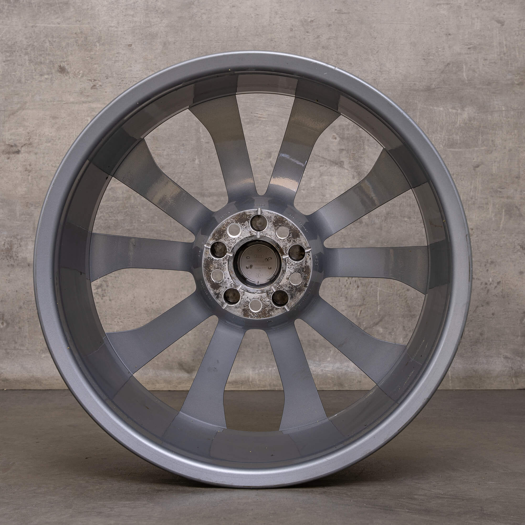 Original Audi A6 S6 Alufelge 20 Zoll 4G C7 4G0601025G titan glanzgedreht 8,5x20 ET45
