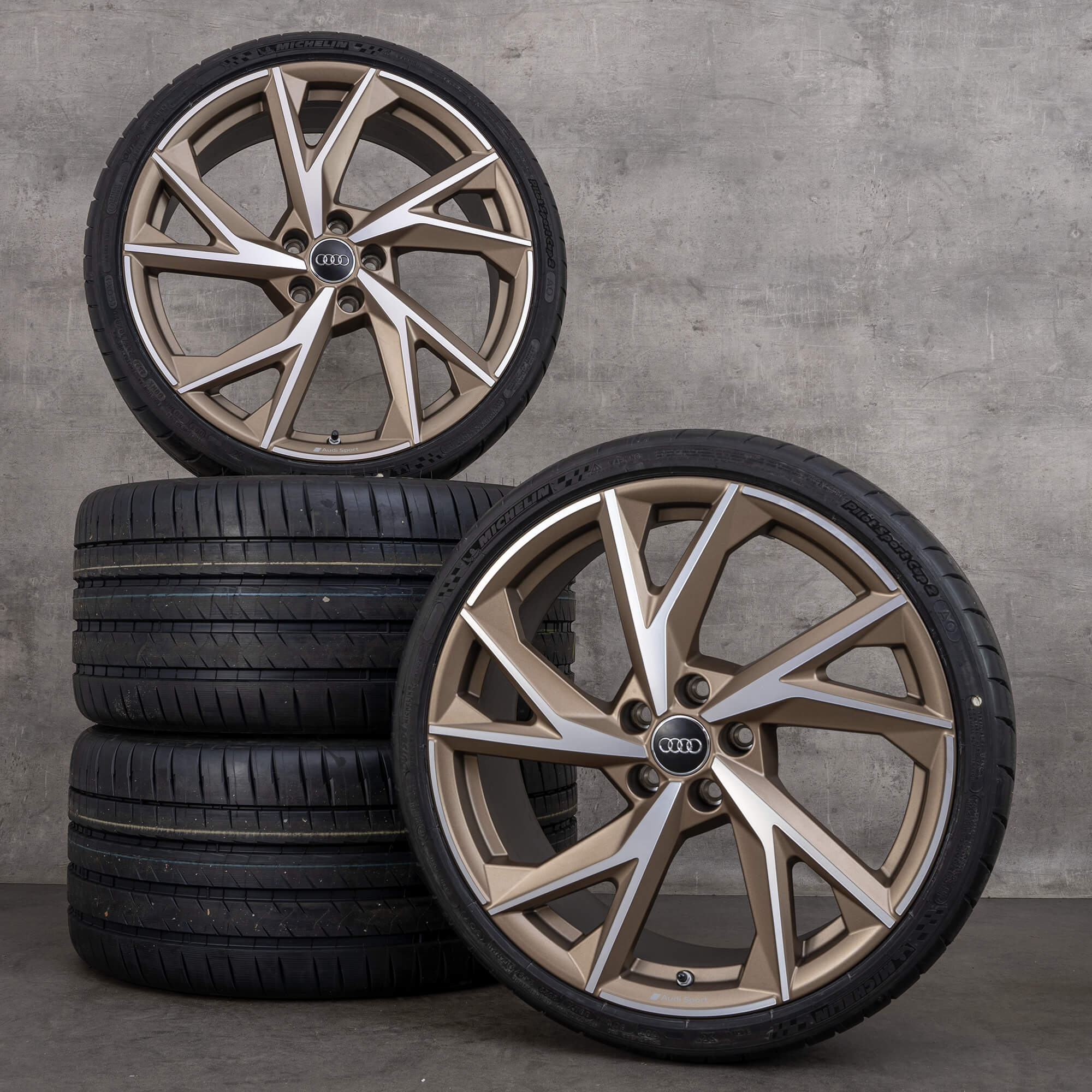 Audi 20 Zoll Felgen R8 4S Evo Design Alufelgen Sommerräder Sommerreifen NEU