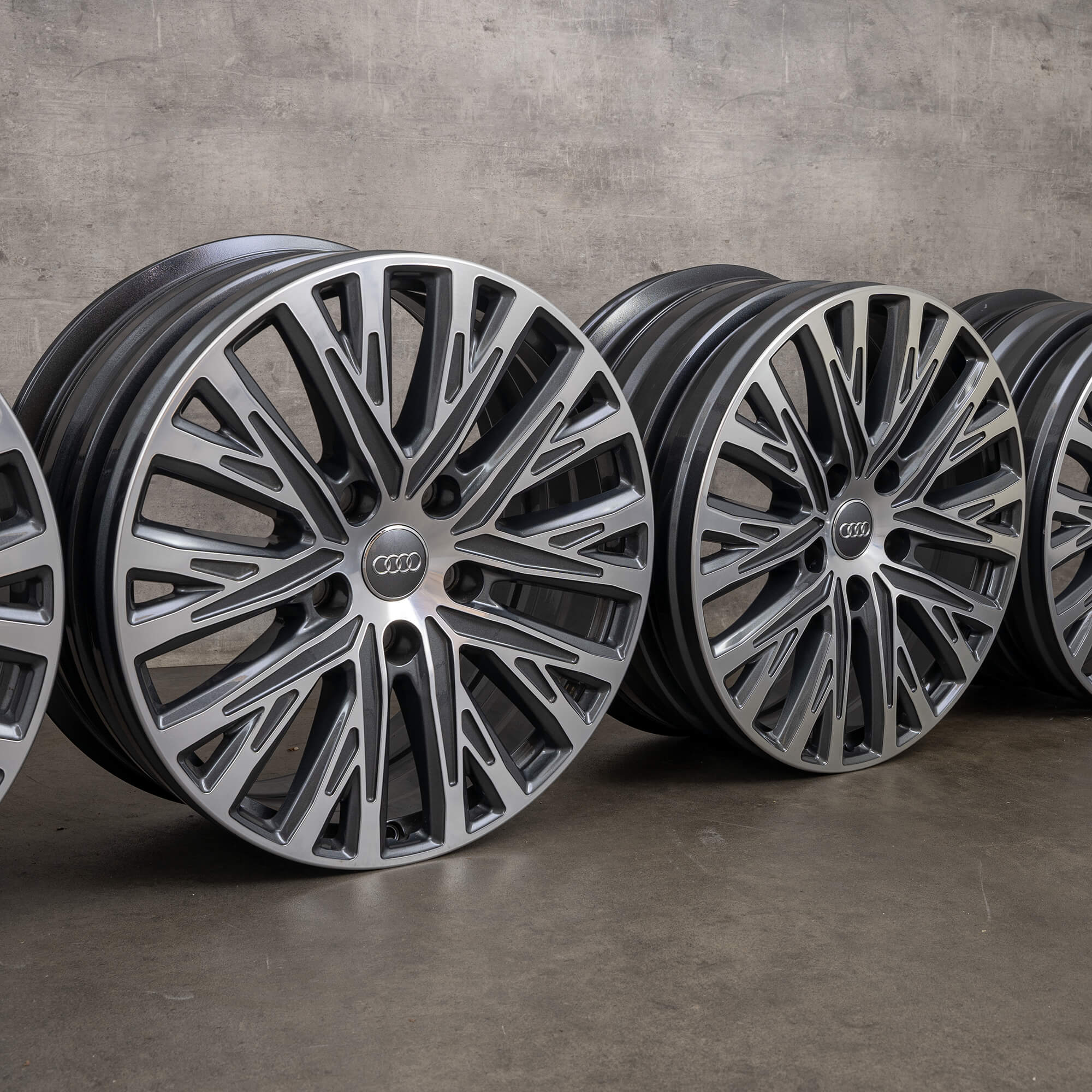 4x Audi ráfky Pax A8 4H obrněné vozidlo 245 R490 ET62 neprůstřelné NOVINKA