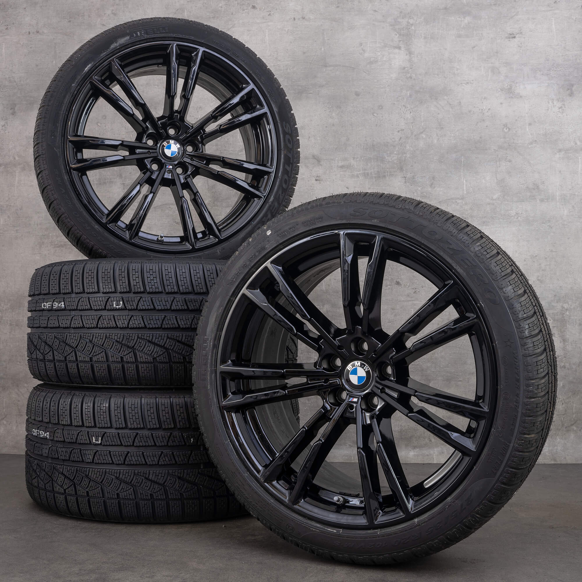 BMW M5 F90 20 inch rims Styling 706 M winter tires wheels