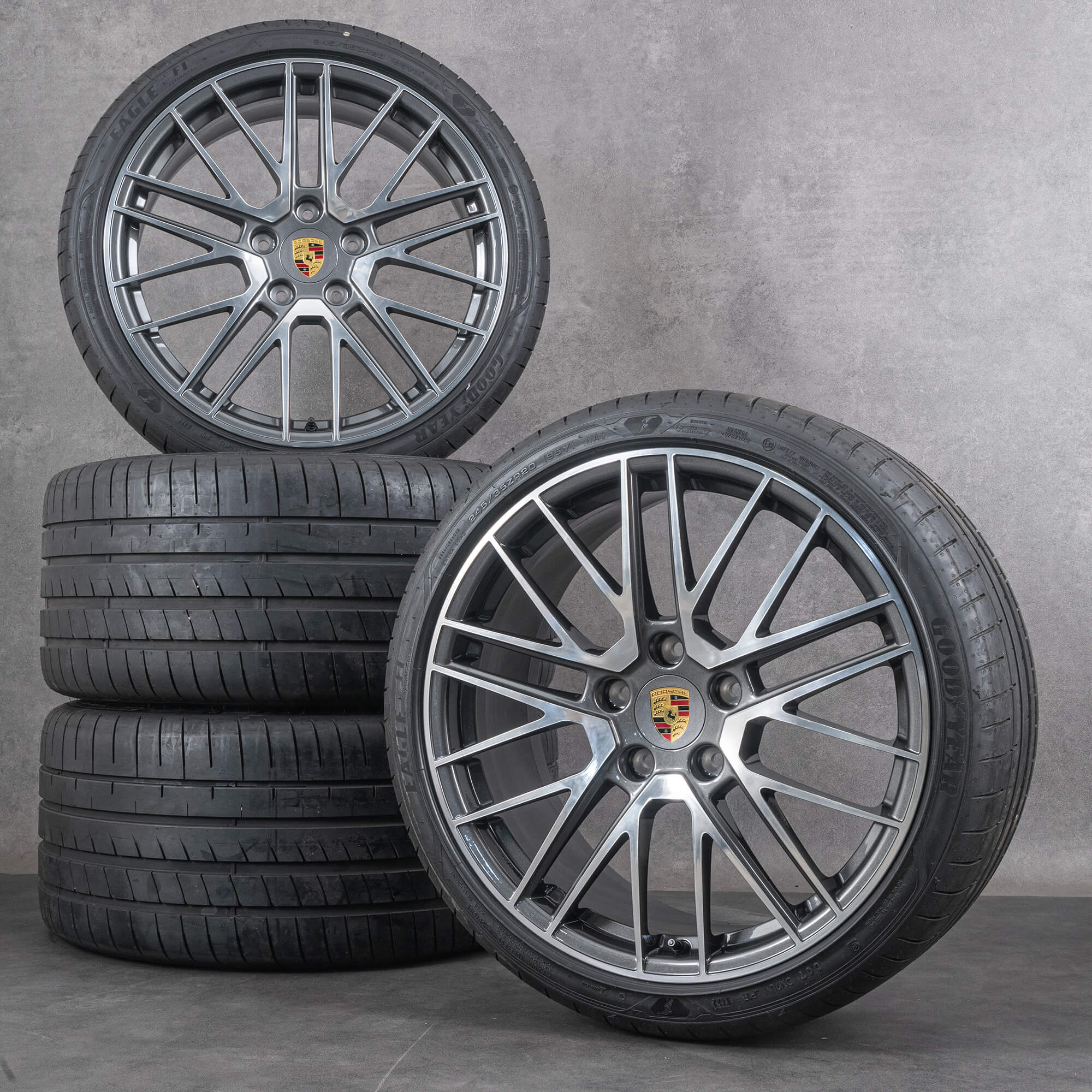 Originele Porsche 992 velgen 20 21 inch Turbo V GTS C4 zomerwielen zomerbanden