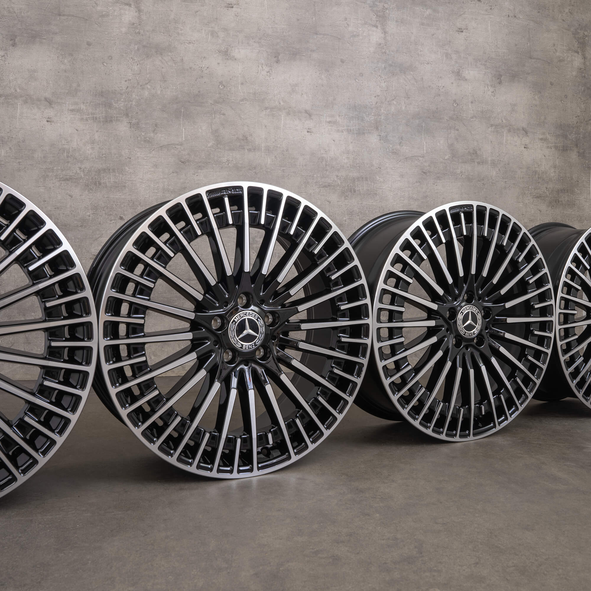 Oryginalne felgi Mercedes Benz EQA EQB AMG 20 cali H243 X243 A2434010600 czarne Polerowane NOWOŚĆ