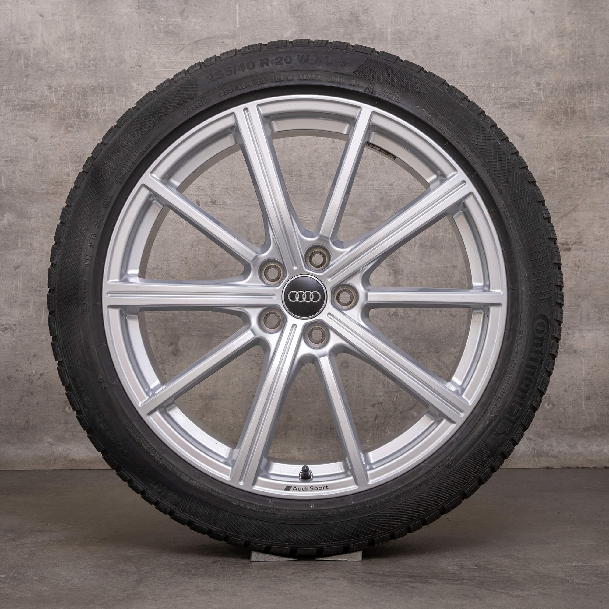 Originele Audi RS Q3 winterwielen 20 inch F3 Sportback velgen 83A601025S zilver