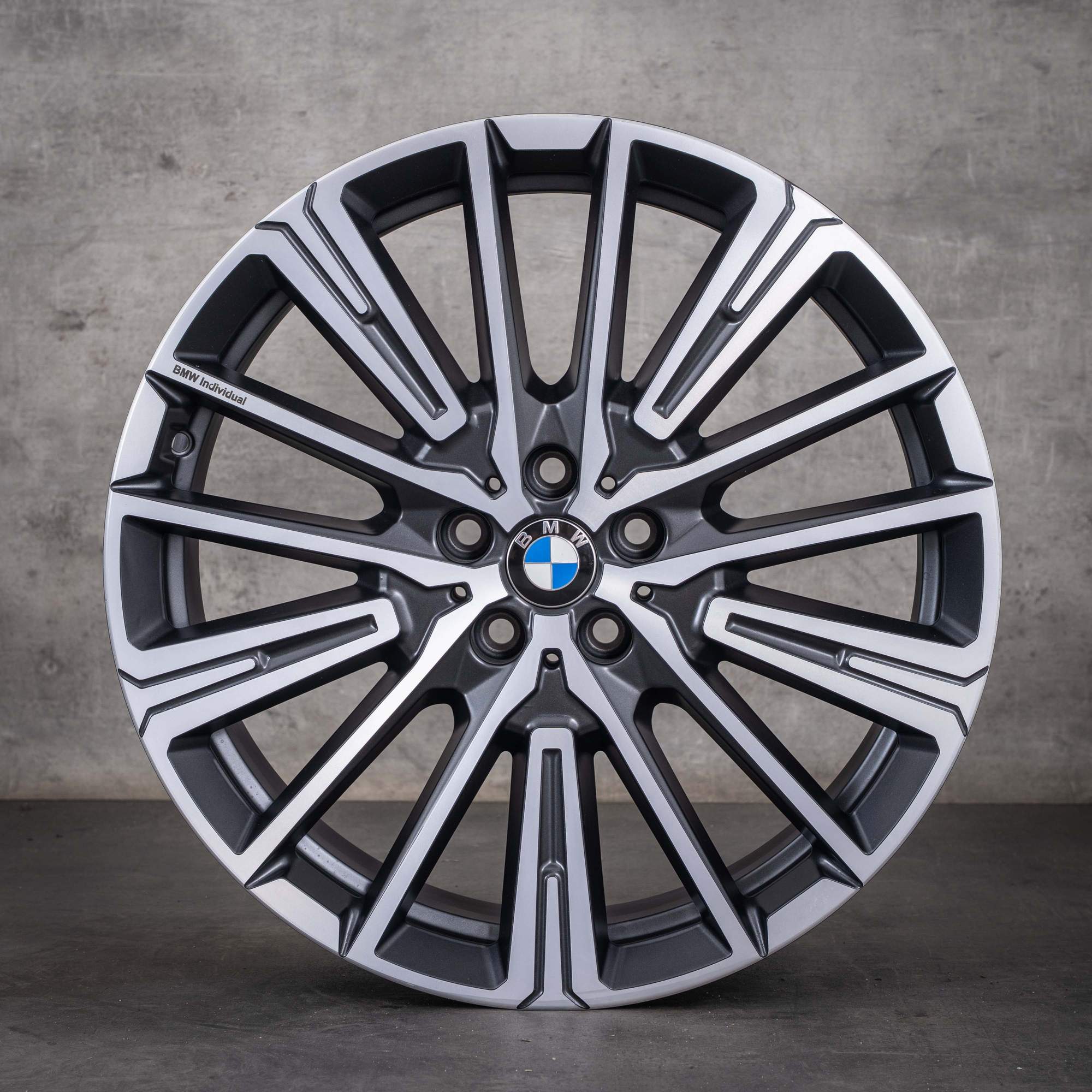 OEM BMW X1 iX1 X2 iX2 winter wheels 20inch U11 U10 rims styling 869 6898042 frozen midnight diamond cut