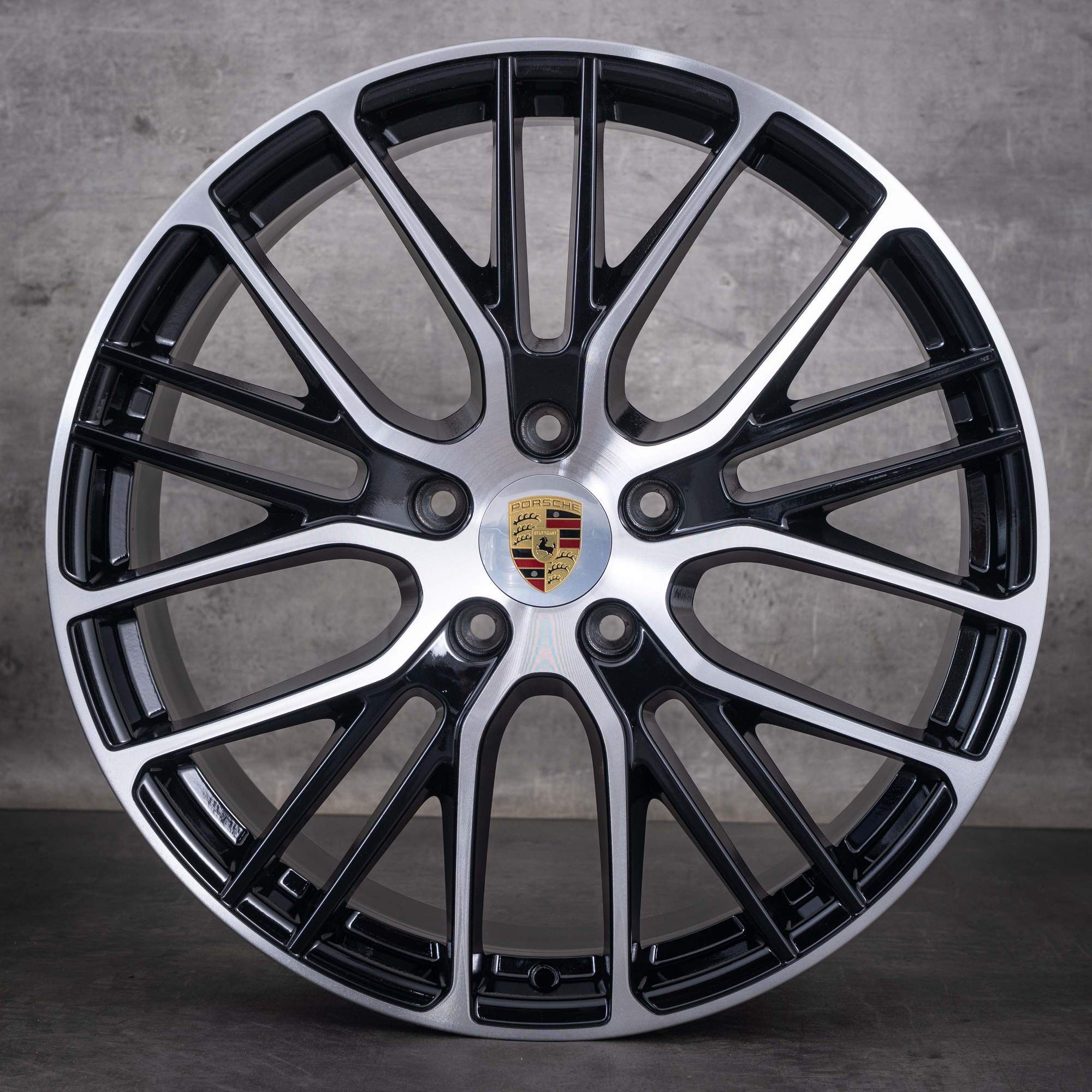 Alkuperäiset Porsche Panamera -vanteet 21 tuumaa 971 4 4S Turbo 971601025AP 971601025CA Exclusive GTS musta diamond cut