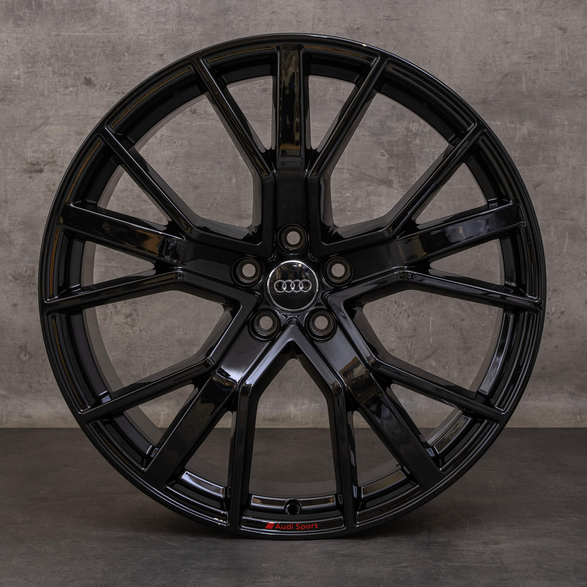 Originele Audi RS6 velgen 21 inch 4G RS 4G0601025CL zwart glanzend