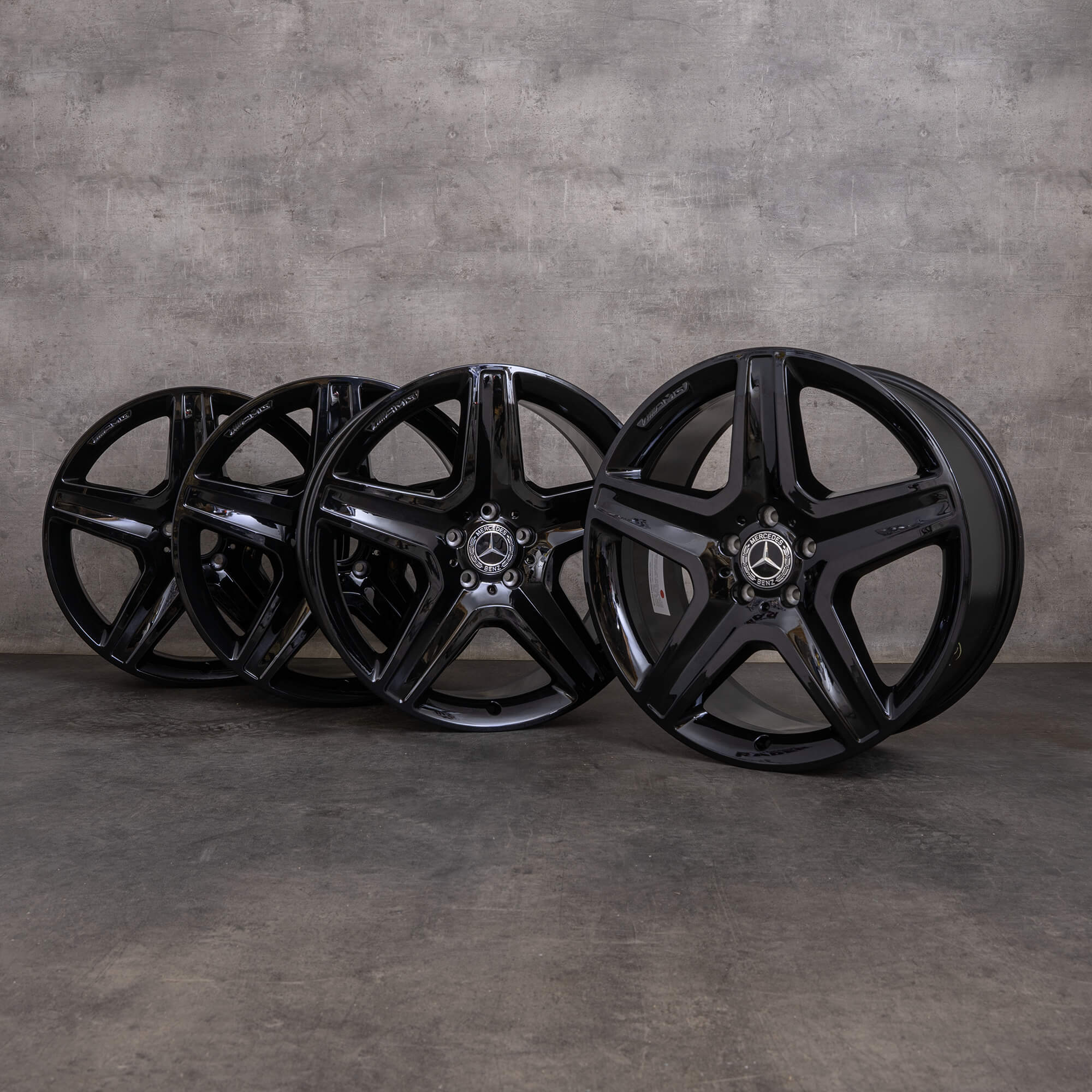 Mercedes 20 inch GLE ML W166 winter tires wheels A1664011600 rims NEW