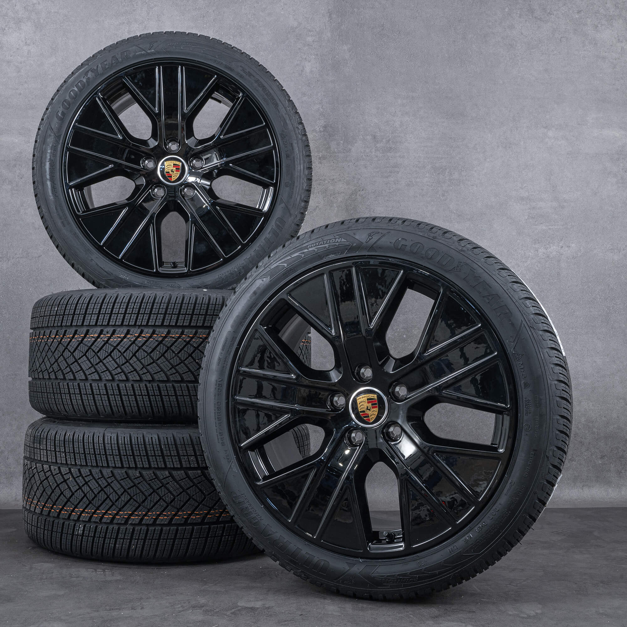 Originale Porsche Taycan 9J1 20 pollici Turbo Aero cerchi ruote invernali pneumatici
