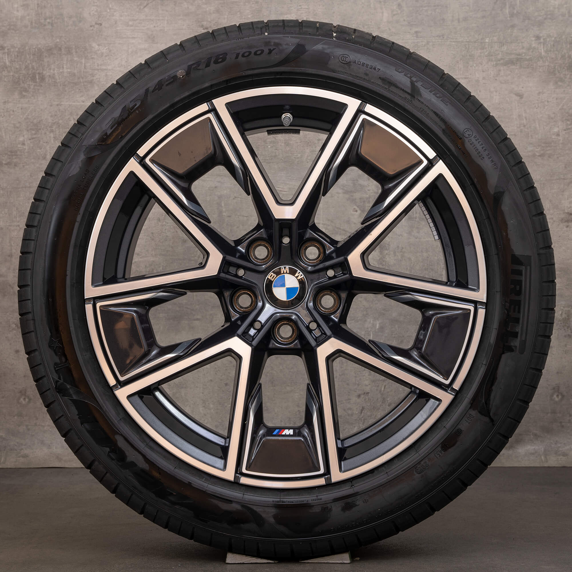 BMW G26 ホイール　4シリーズ 美品 バリ溝】BMW G26 4シリーズグランクーペ Mスポーツ 純正