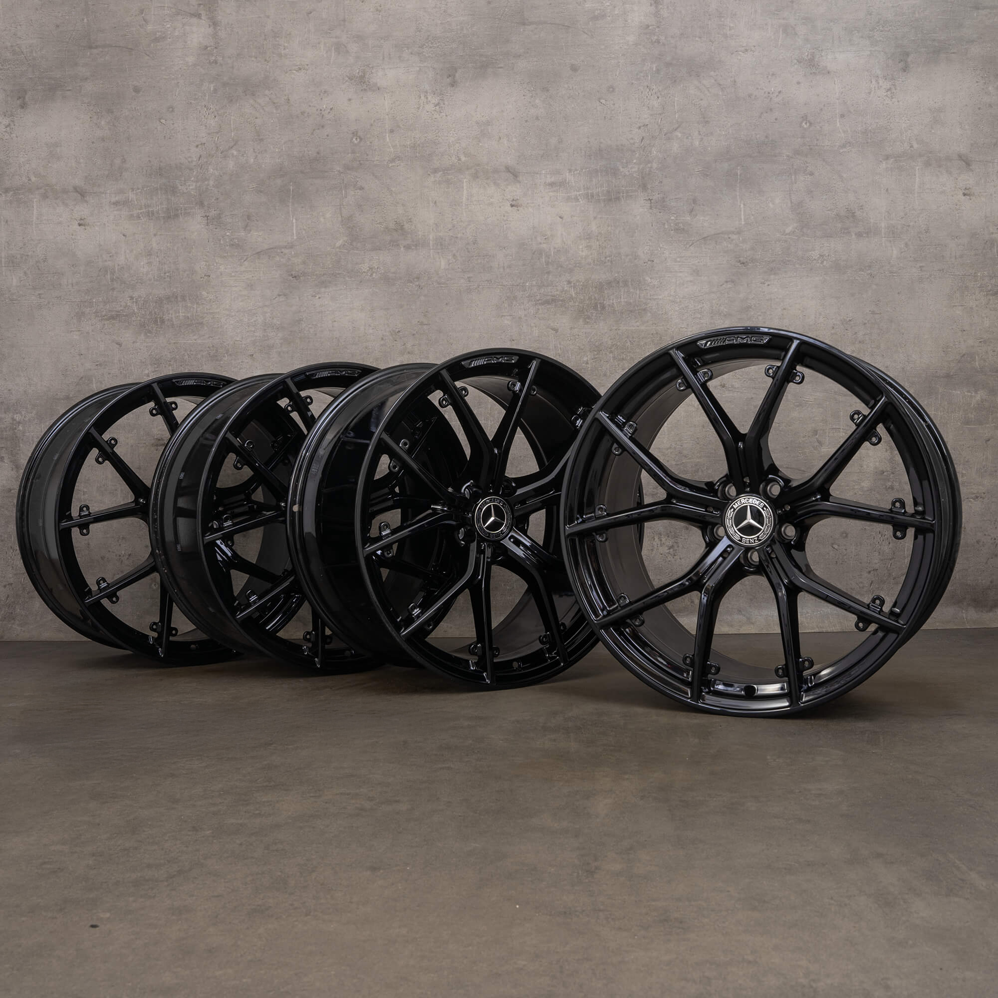 Original AMG Mercedes GT C192 43 21 pulgadas llantas A1924010000 A1924011100 NUEVO