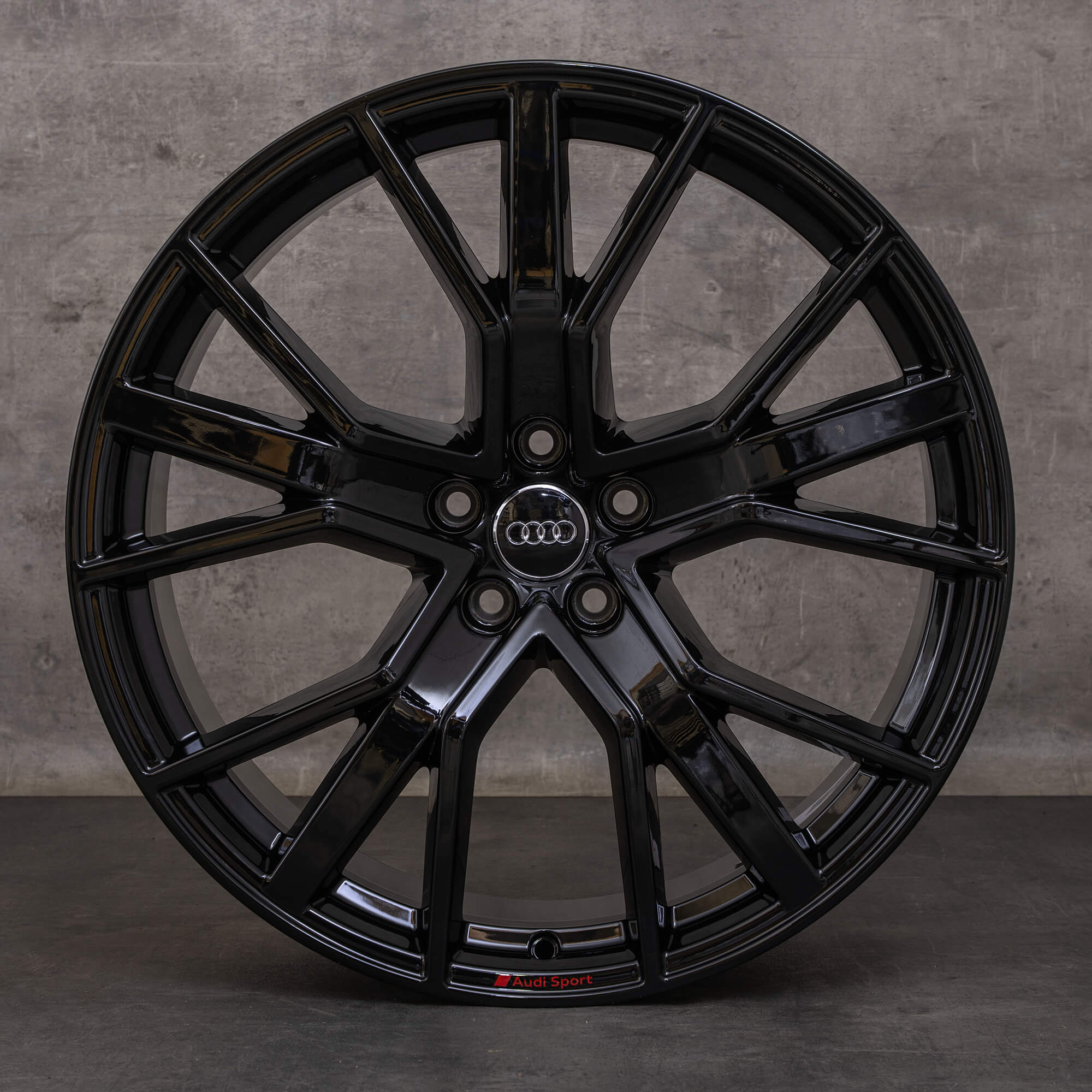 Originele Audi RS6 velgen 21 inch 4G RS 4G0601025CL zwart glanzend