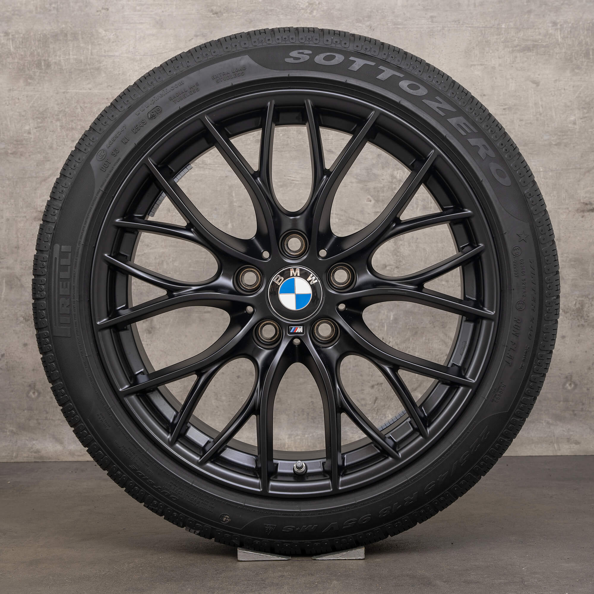 BMW 3er F30 F31 4er F32 F33 Winterreifen 18 Zoll Felgen Styling 405 M 6865157
