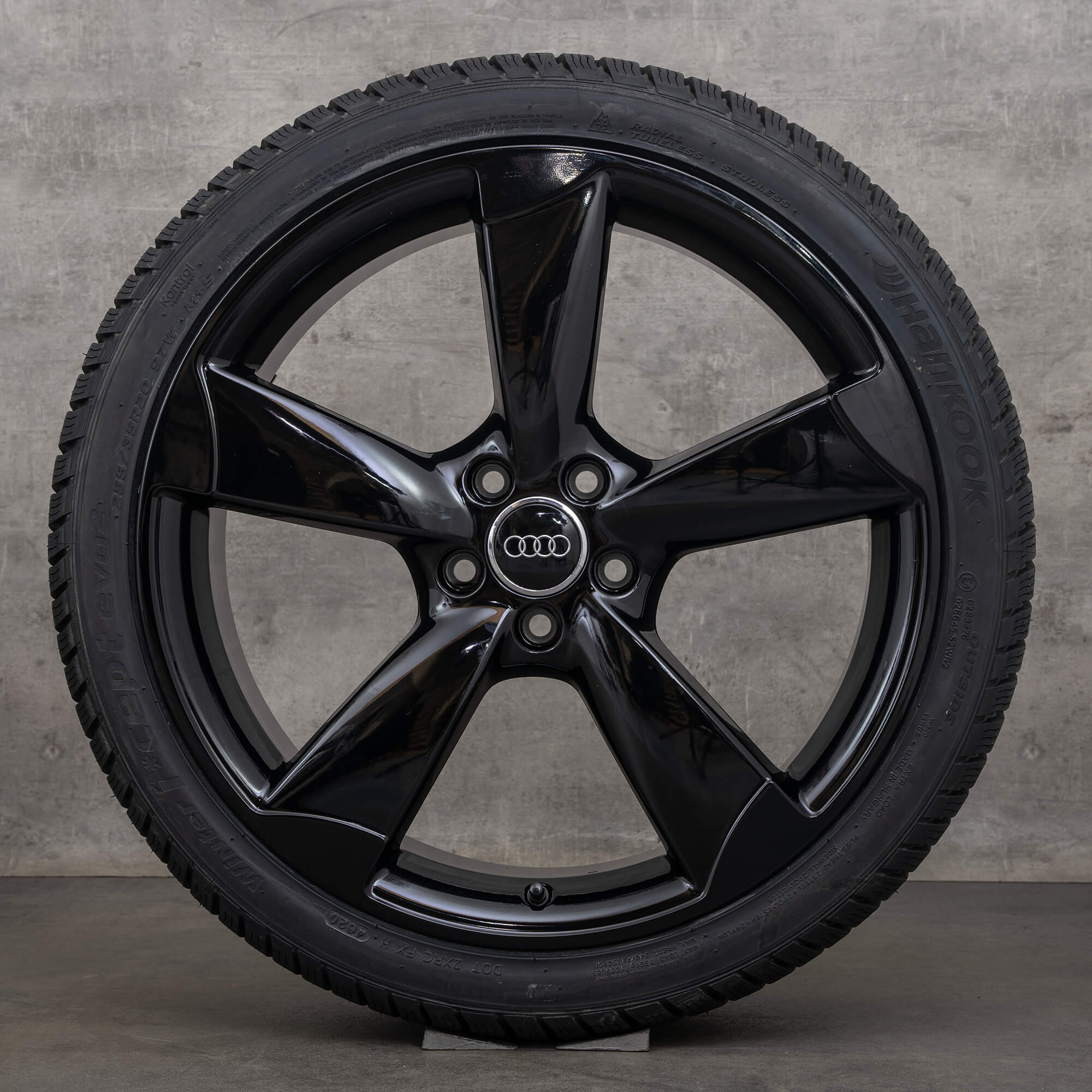 Alkuperäiset Audi A6 S6 vanteet 20 tuuman 4G C7 kesäpyörät 4G0601025AC Roottori musta