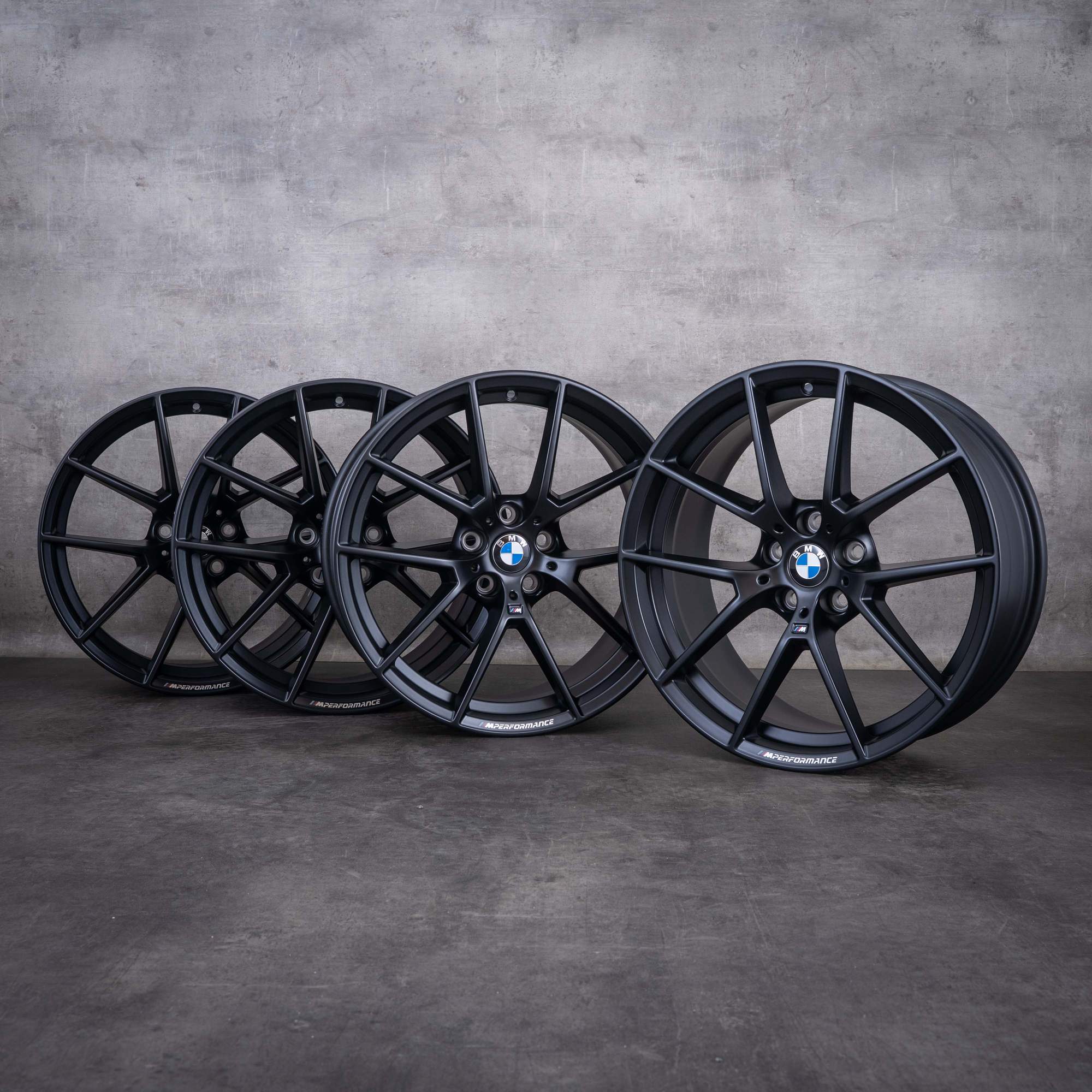 Original BMW 2er 3er 4er Felgen 19 Zoll G20 G21 G22 G23 G42 Coupé Styling 898 M 6895390 6895391 jet black matt