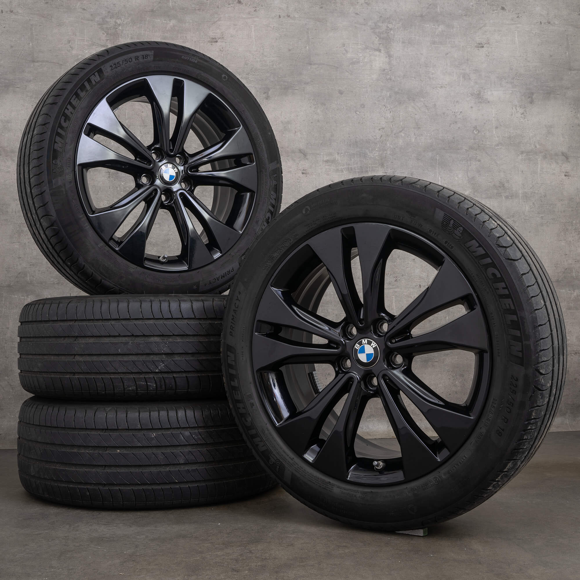BMW X1 F48 X2 F39 Sommerräder 18 Zoll Felgen Sommerreifen 6885381 schwarz 578