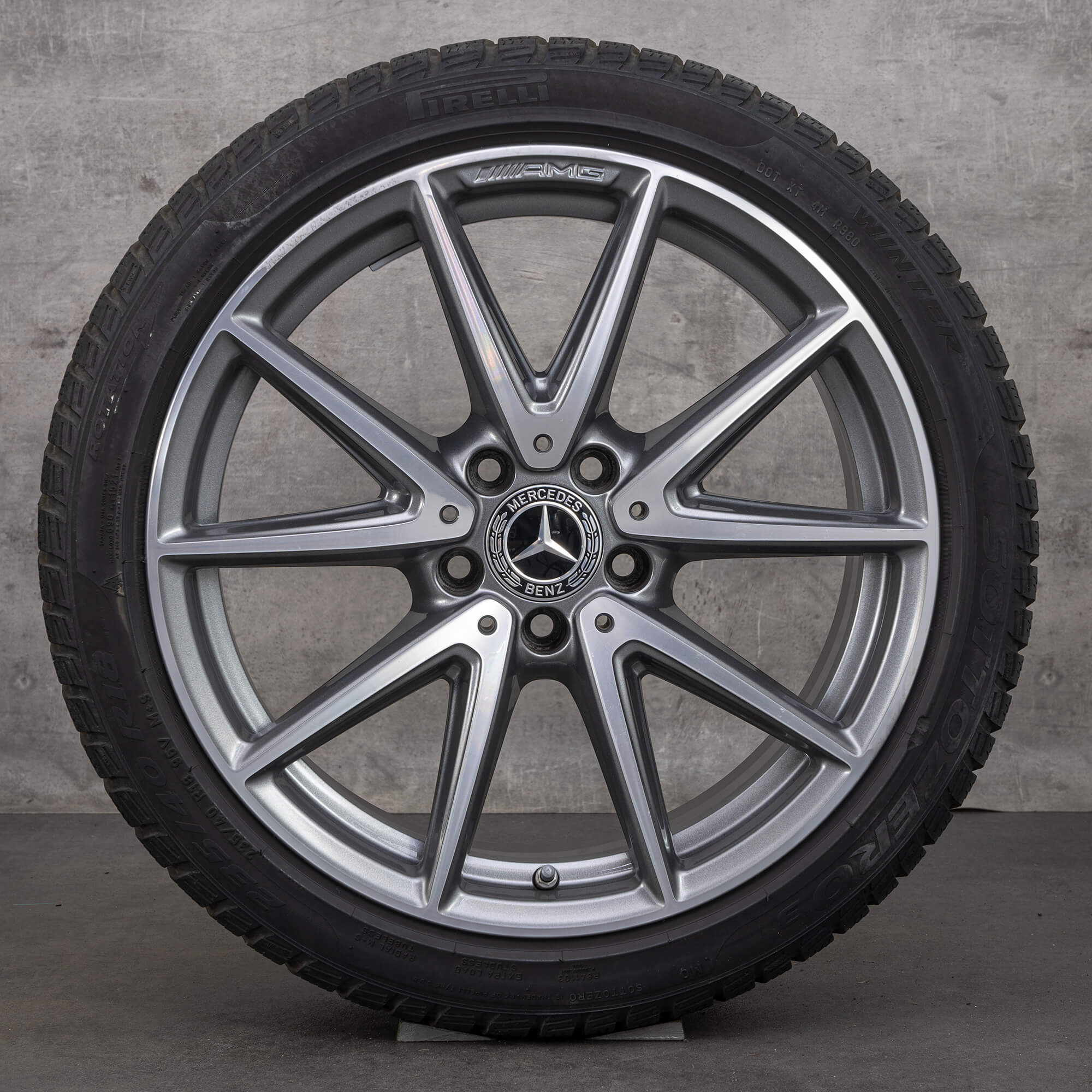 AMG 18 pollici Mercedes Benz A45 CLA45 250 Sport W176 W117 ruote invernali