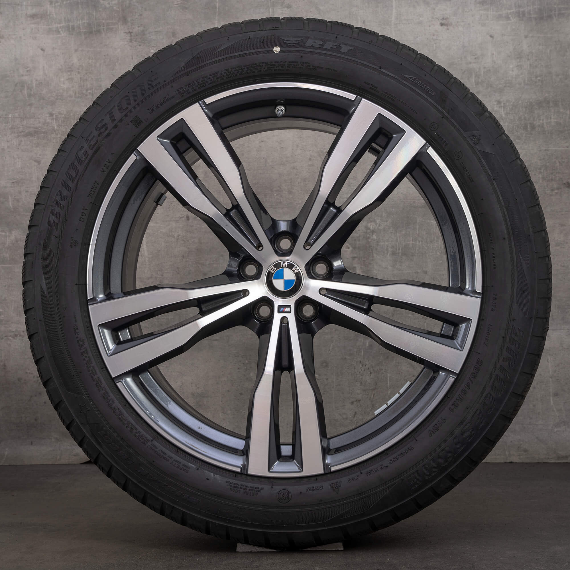 BMW X7 G07 Winterreifen Winterräder 21 Zoll Felgen Styling 754 M 