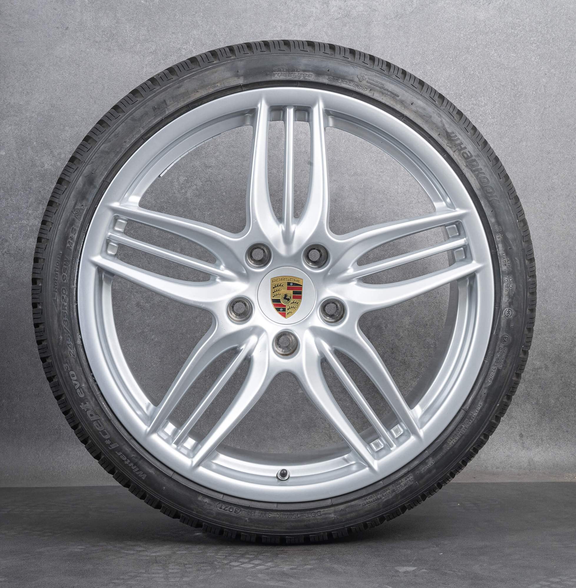 Originale Porsche felger 991 I Carrera 4S C4 20-tommers vinterhjul vinterdekk