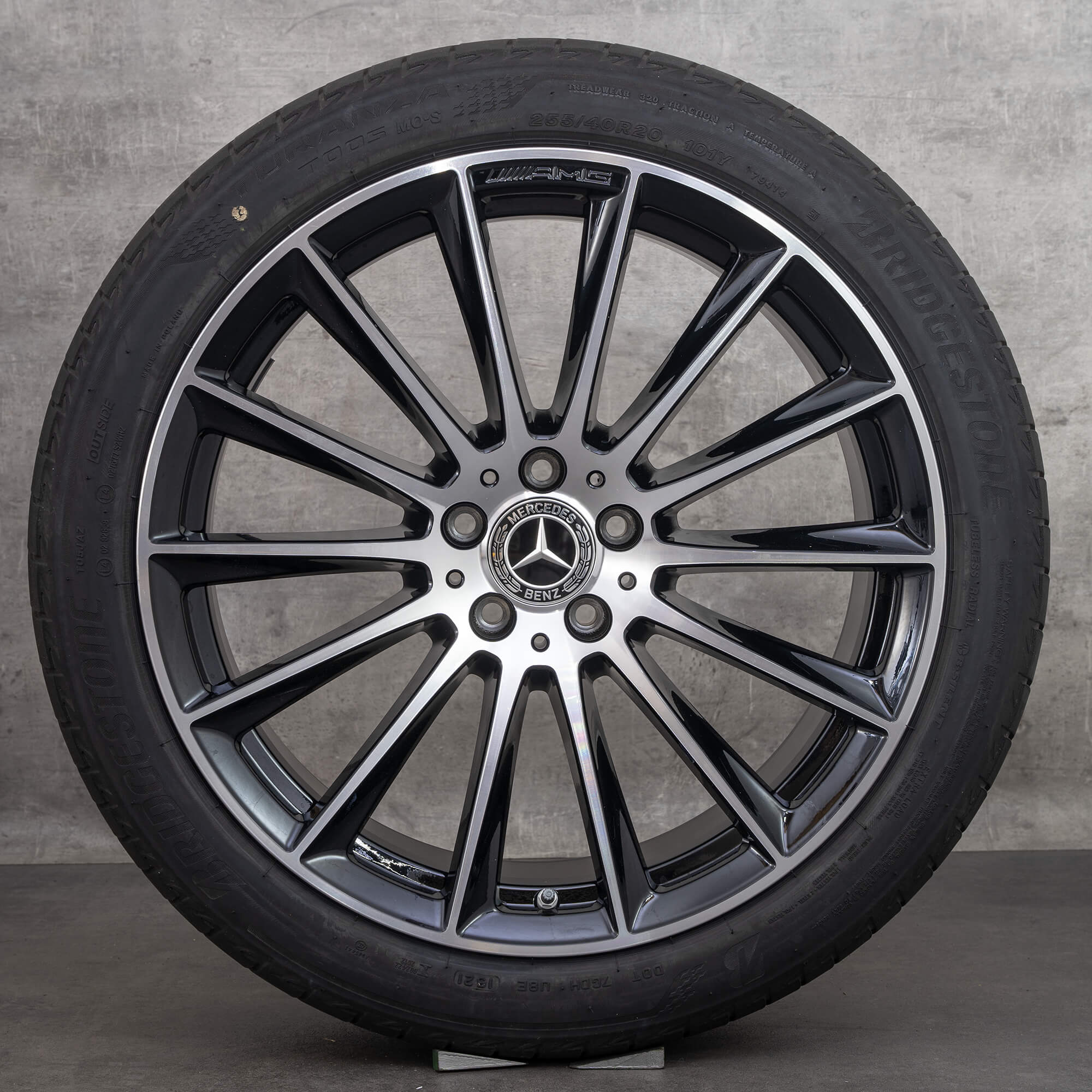 AMG 20 inch Mercedes S-Class W223 V223 summer wheels tires A2234011500