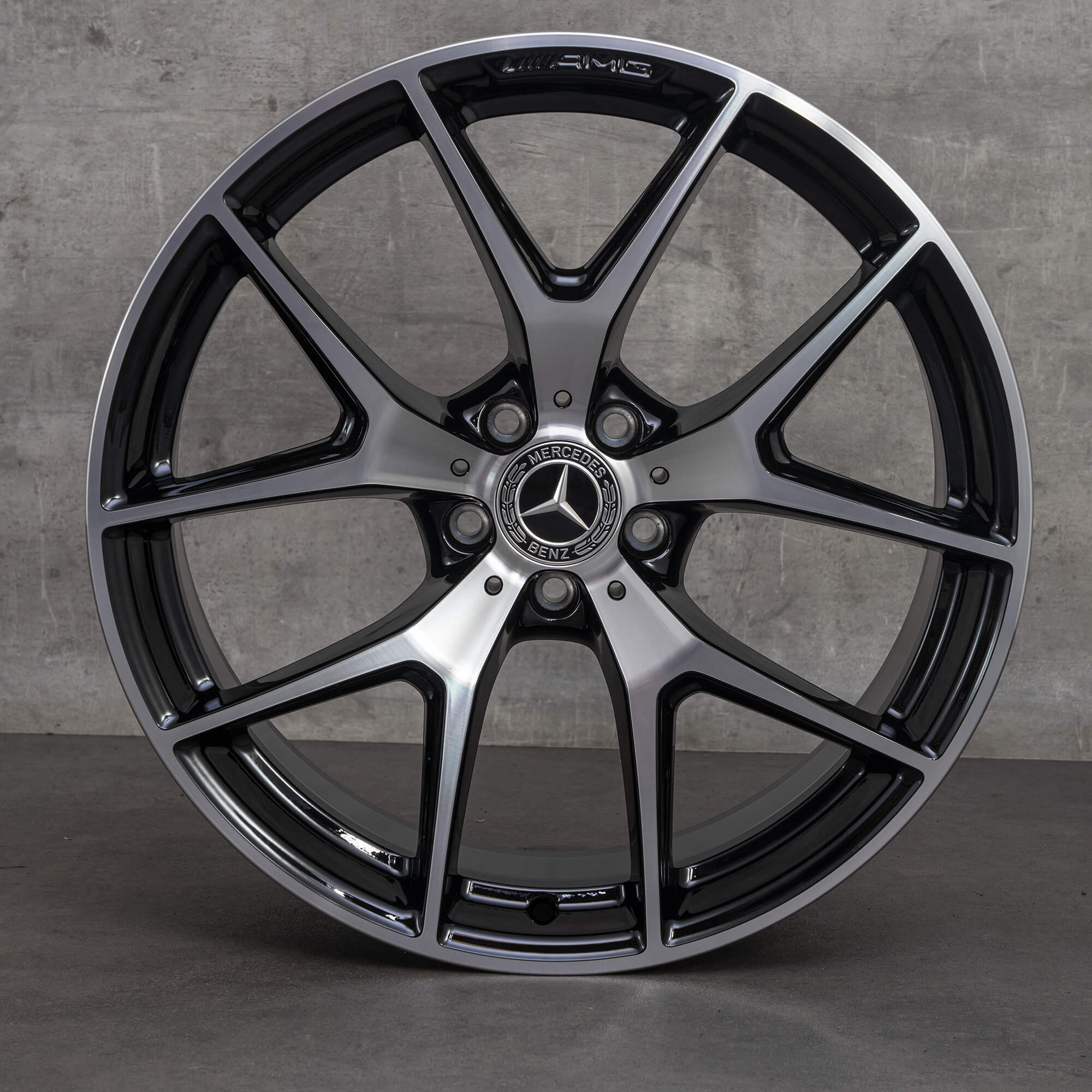 AMG 20 palcové ráfky Mercedes Benz GLC SUV X253 C253 Coupé GLC43 černé NOVINKA
