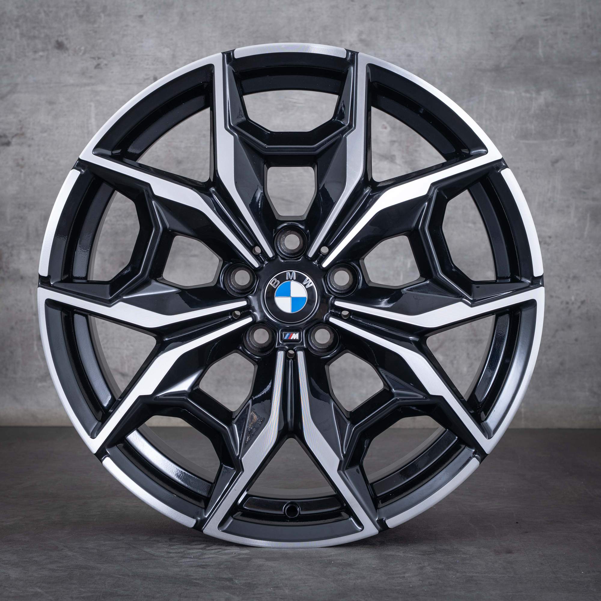 Oryginał BMW X3 X4 felgi 19 cali G01 G02 Styling 887 M 7916263 czarny błyszczący