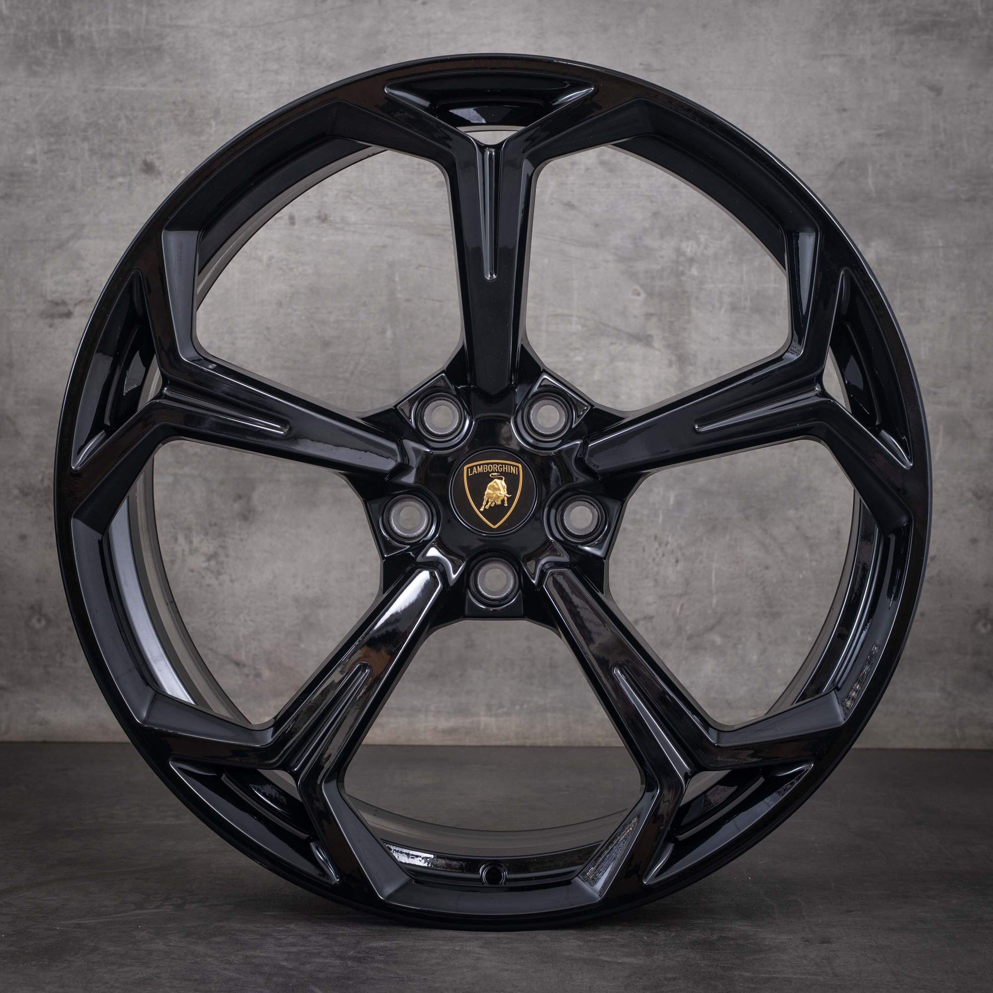 OEM Lamborghini Urus 22inch rims 4ML601025M 4ML601025N Gloss Black