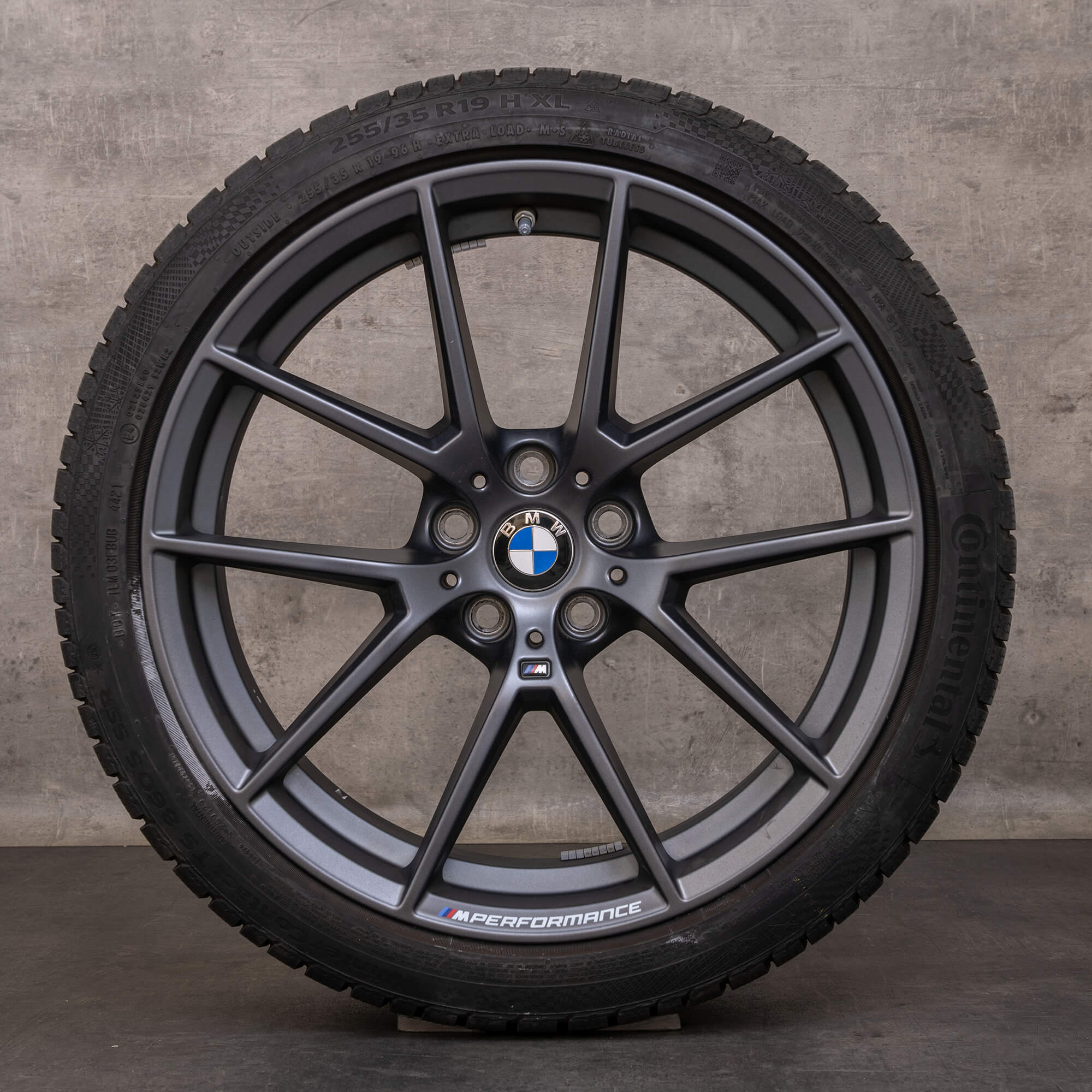 Original BMW 2er 3er 4er Felgen 19 Zoll G20 G21 G22 G23 G42 Coupe Sommerräder Styling 898 M 6895390 6895391 orbit grey matt
