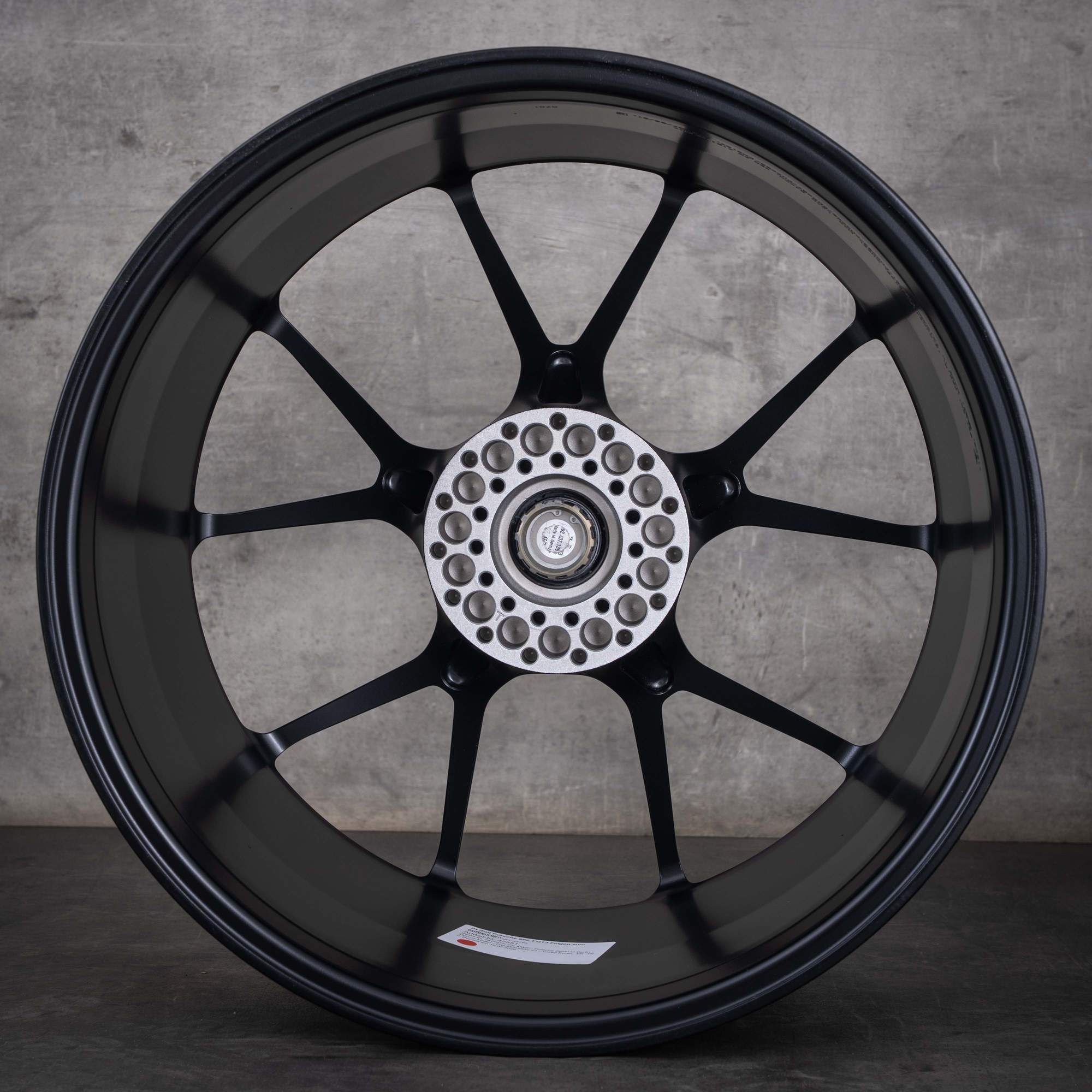Jante d'origine Porsche 992 I & II 21 pouces GT3 RS 9GT601025R noir mat