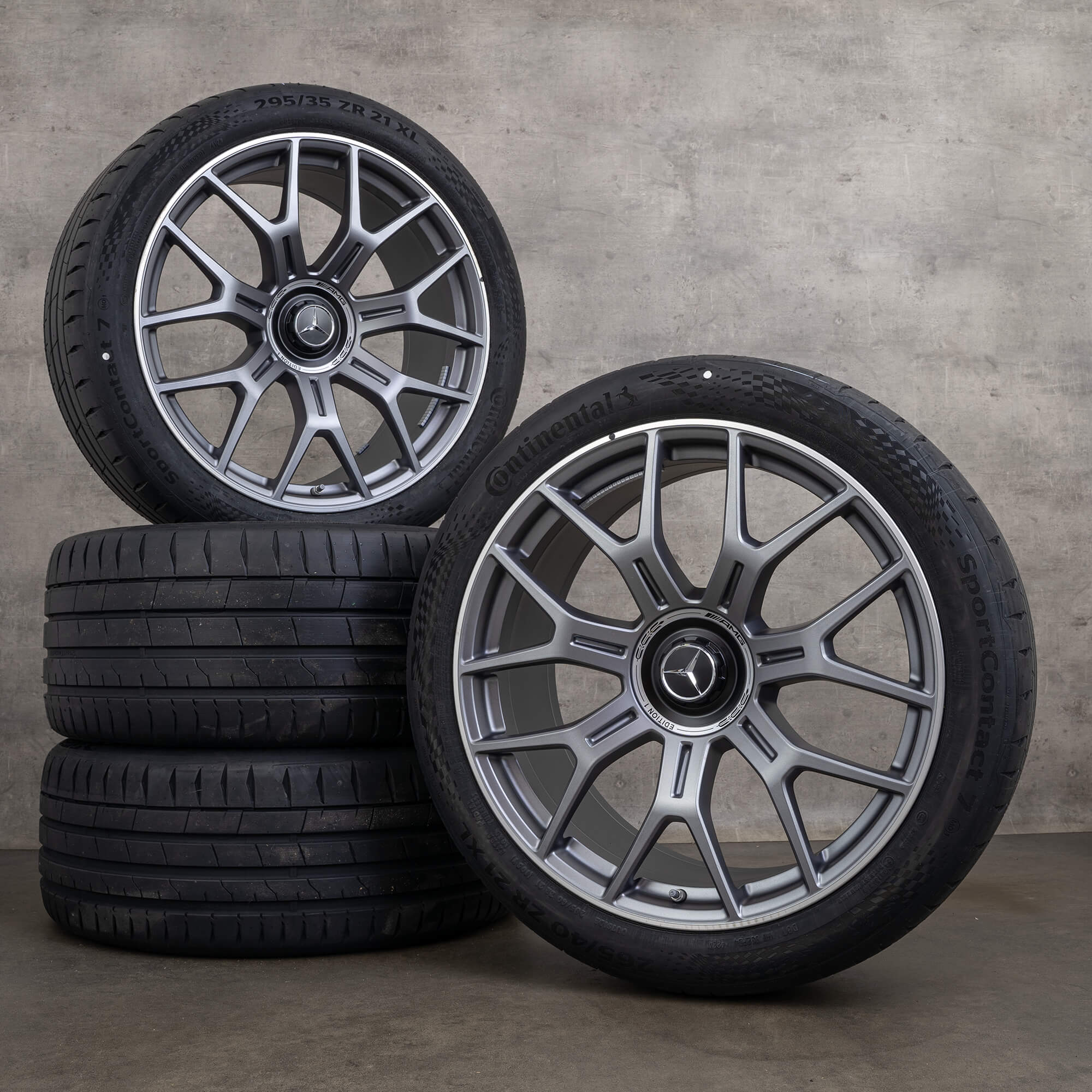 Originální zimni alu kola Mercedes Benz GLC 43 63S E AMG 21 palců