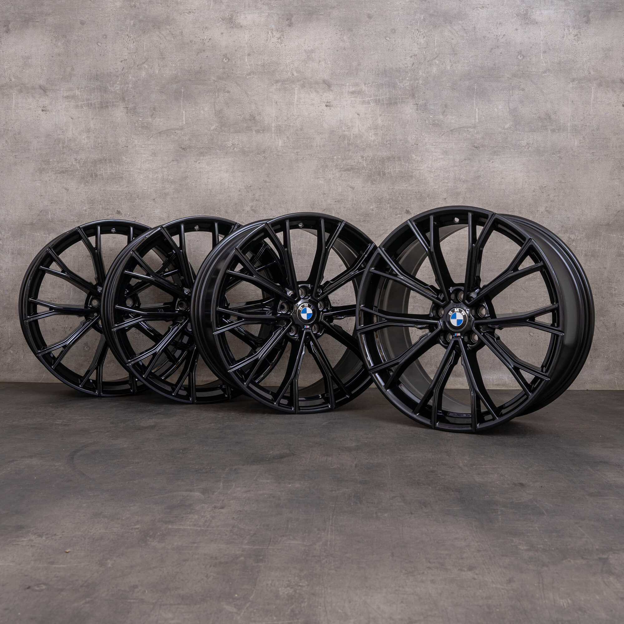 Original BMW 5er Felgen 20 Zoll G30 G31 Styling 669 M 6873943 6874445 schwarz glanz