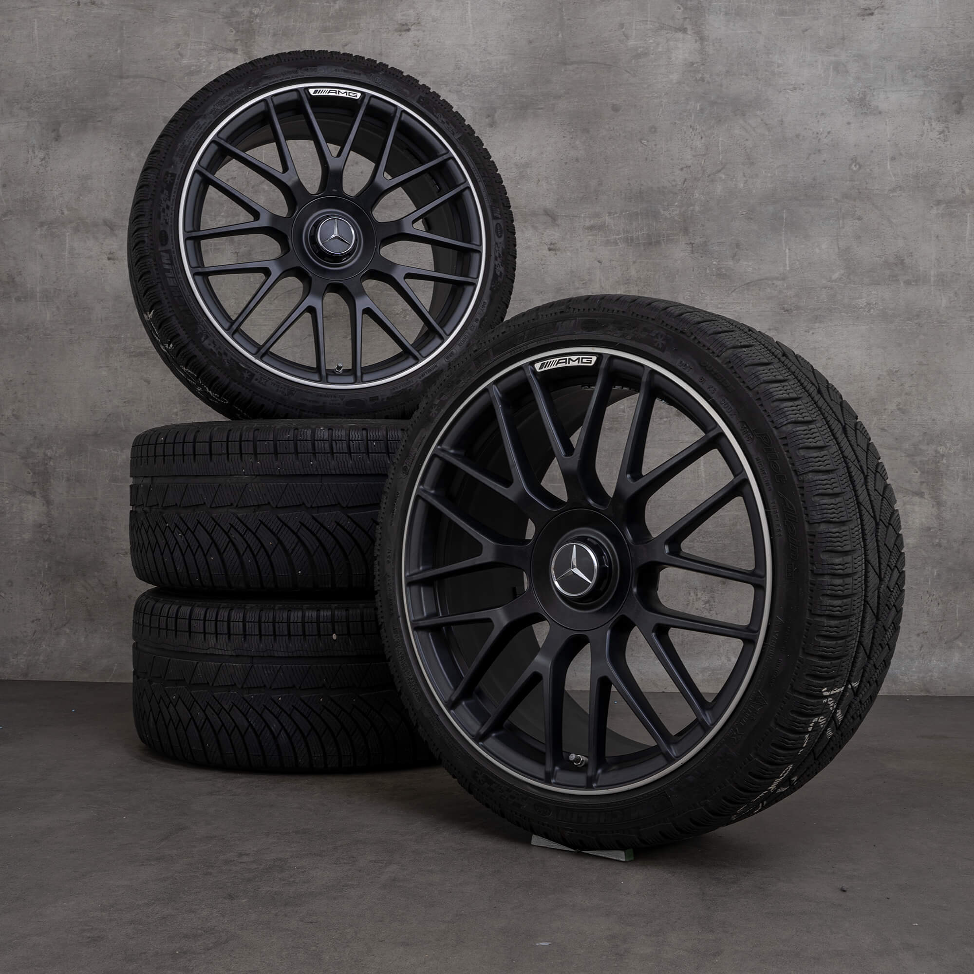 Mercedes Benz 19 inch velgen AMG C63 S W205 S205 OEM wintervelgen