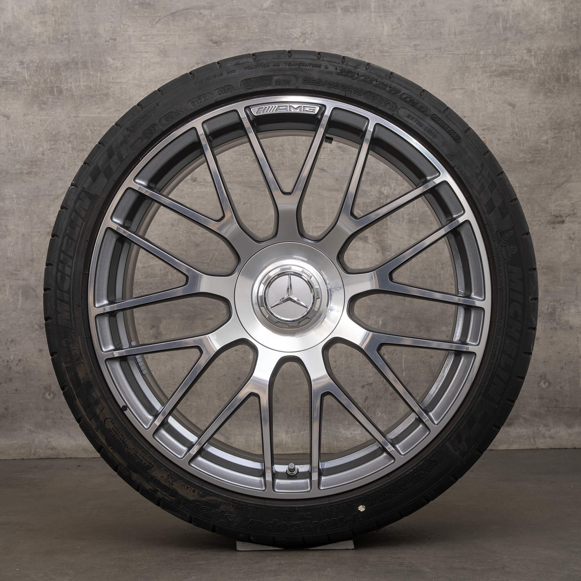 Originele AMG Mercedes C63 S C205 A205 19 20 inch zomerbanden velgen A2054015900