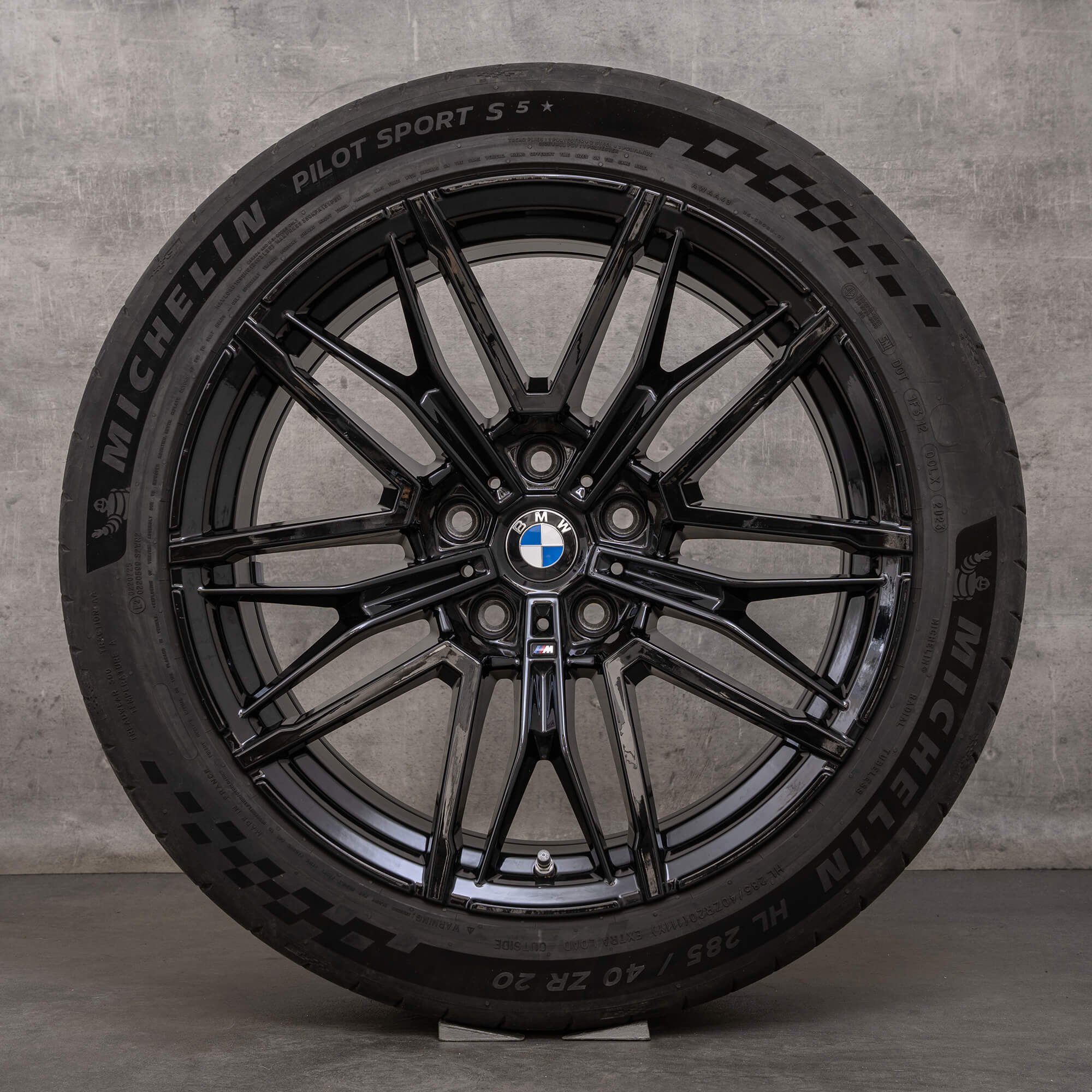 Original BMW M5 Felgen 20 21 Zoll G90 G91 G99 Sommerräder 951 M 7884272 7884273 schwarz