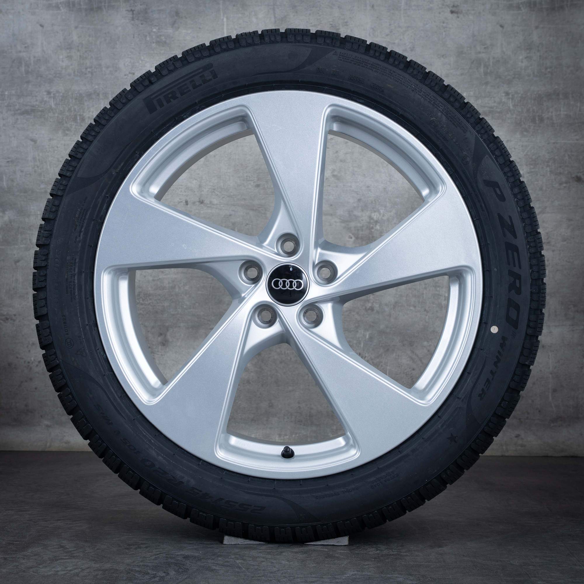 Oryginał Audi Q5 SQ5 koła zimowe 20 cali Felgi FY GU 8MA601025G srebrne błyszczące
