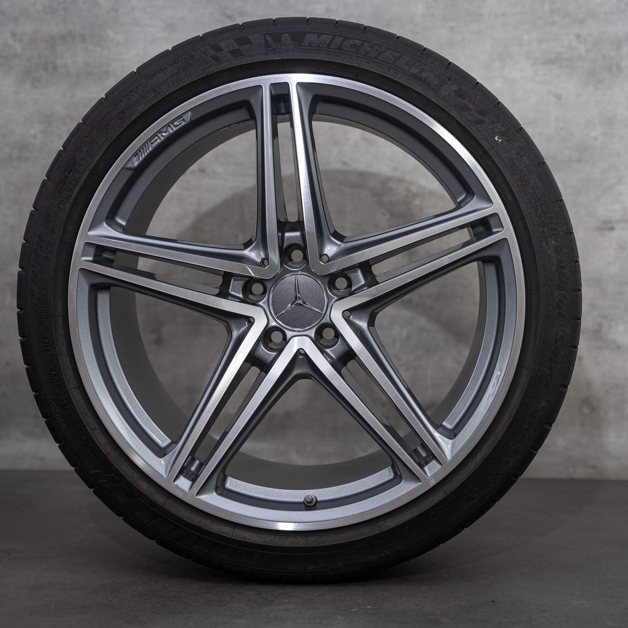 19 20 palcové ráfky Mercedes Benz AMG GT C W190 hliníkové letní pneumatiky kola