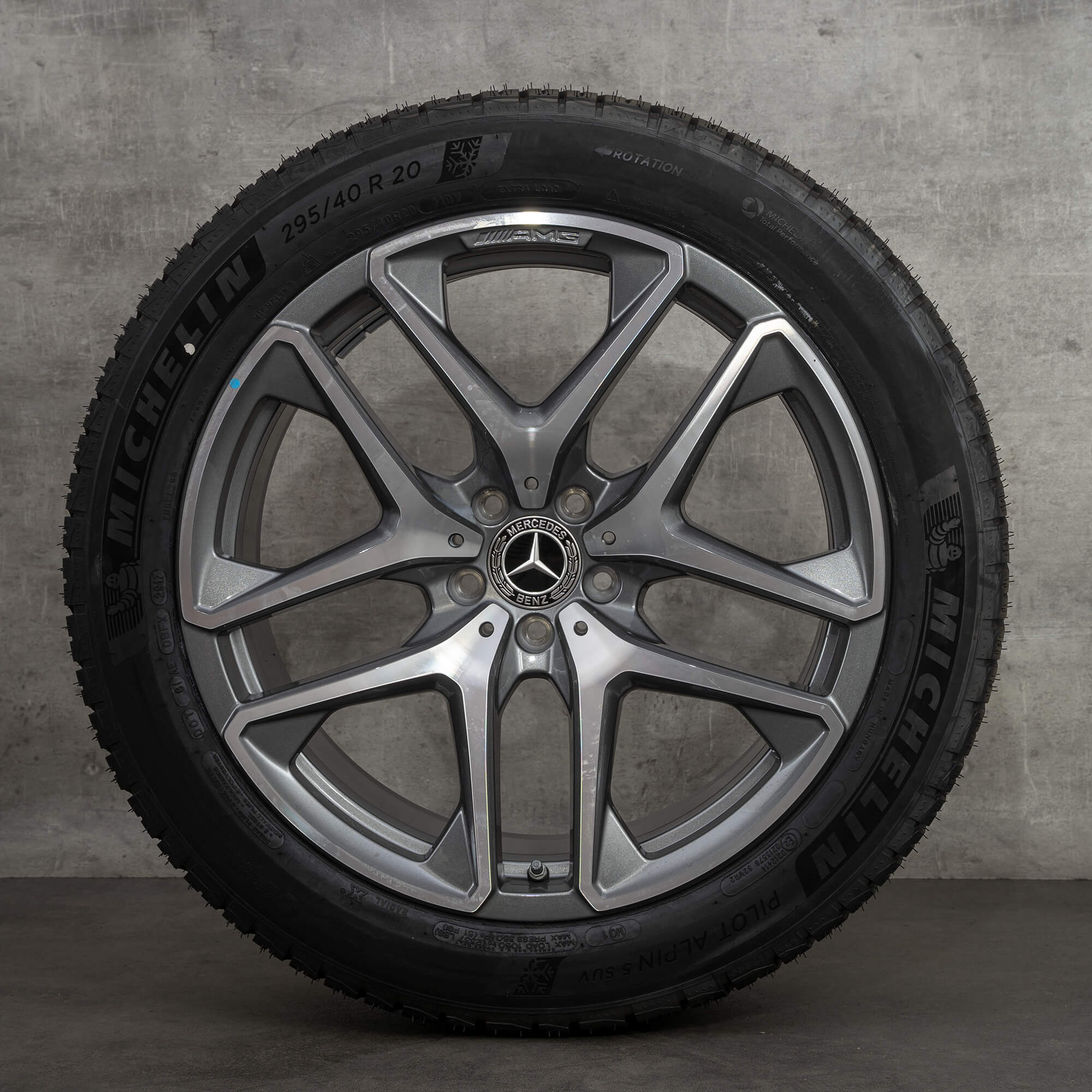 Jantes AMG 20 pouces Mercedes GLC 63 W253 roues hiver complètes pneus hiver