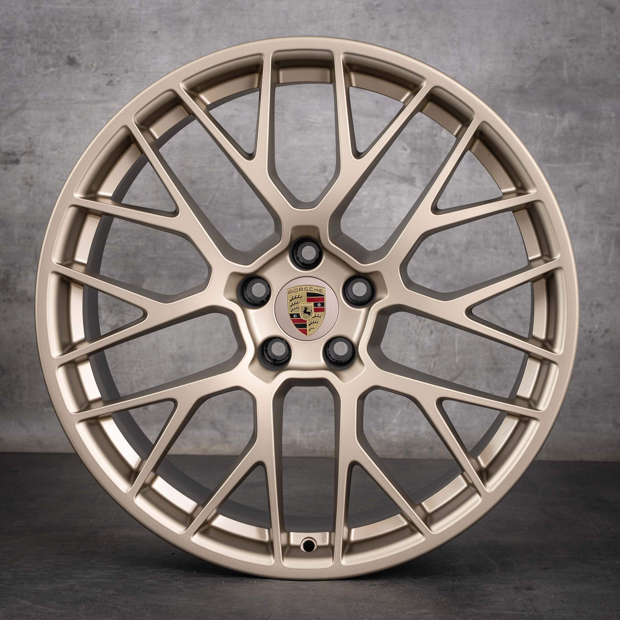 Oryginalne felgi Porsche Macan 20 cali I & II RS Spyder 95B601025DS 95B601025DT neodyme matt