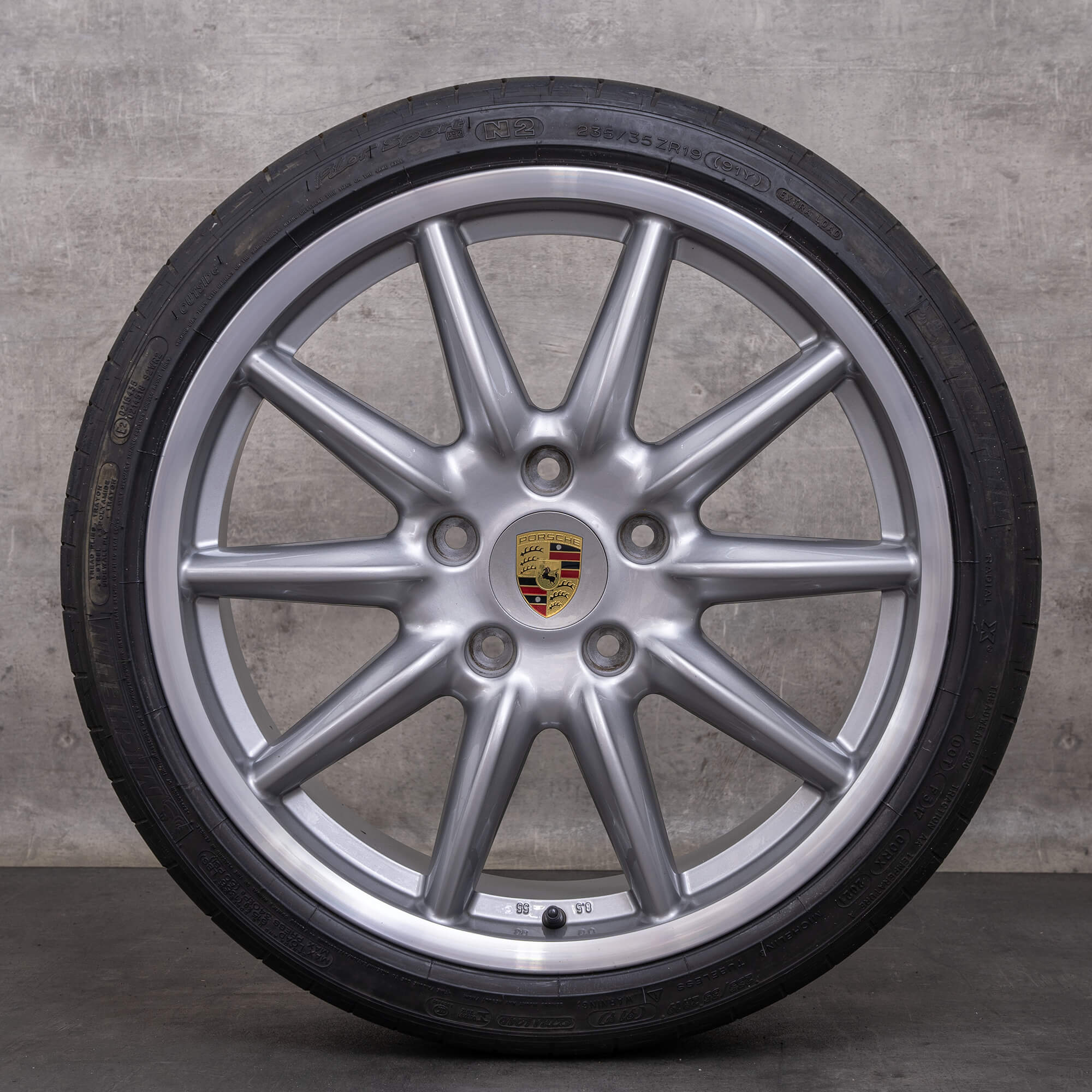 OEM Porsche 997 Carrera Sport Rims C2 C4 19 inch 99736215655 99736216255