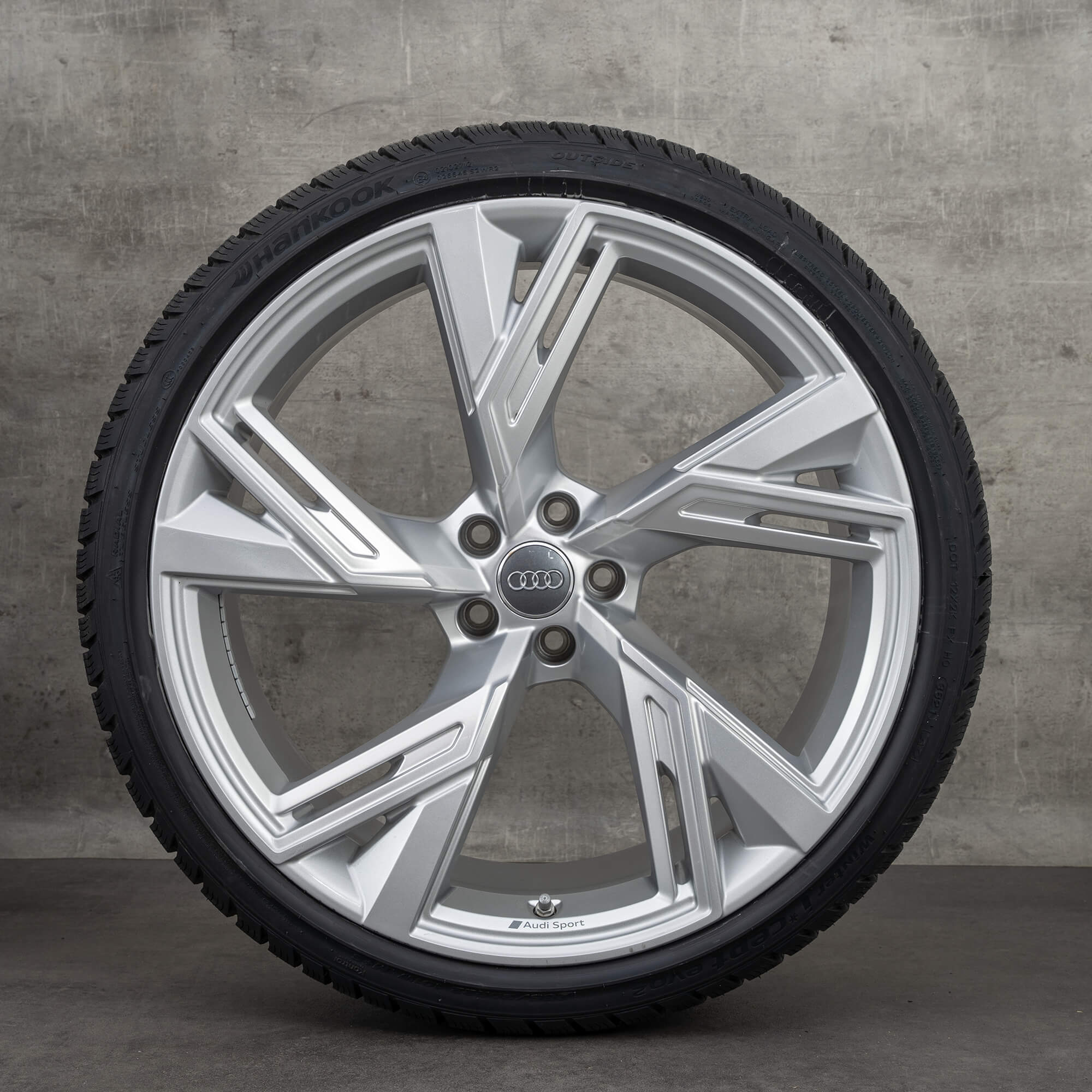 Audi 22 tommer fælge RS6 RS7 4K C8 trapez vinterdæk vinterhjul 4K0601025R NYHED