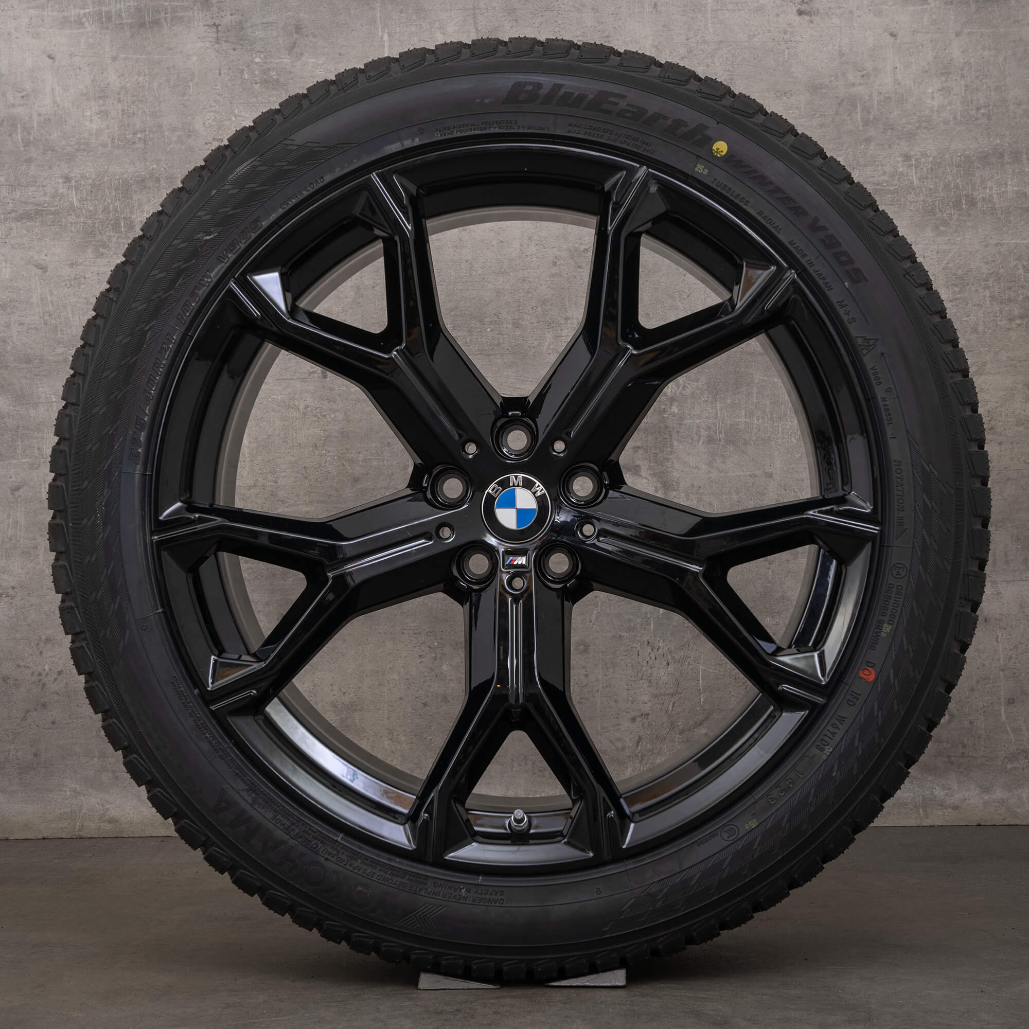 Original BMW X5 G05 X6 G06 winter tires 21 inch rims 741 M wheels