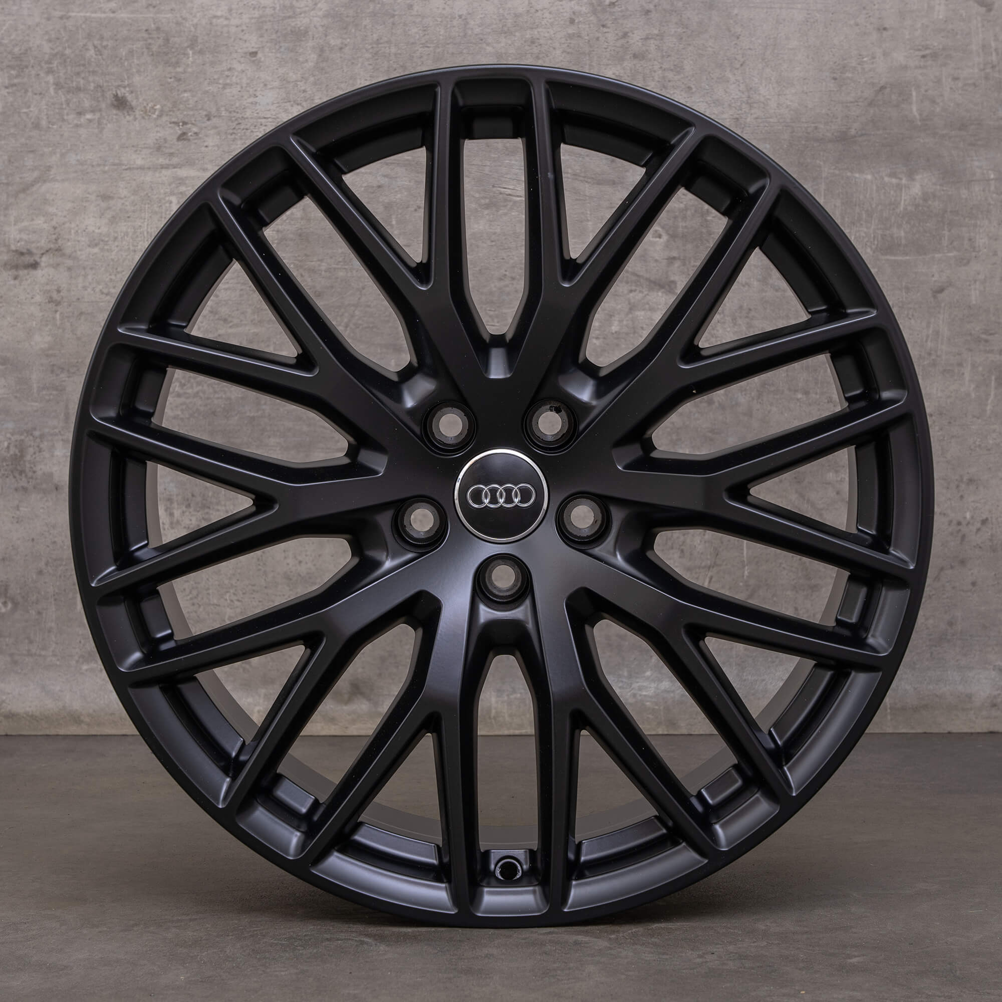 Original Audi Q7 SQ7 Jantes 20 pouces 4M 4M0601025Q noir satiné