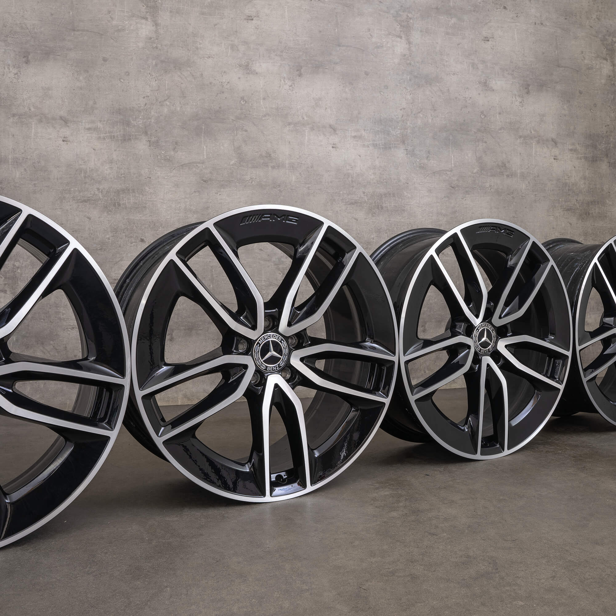 Original AMG Mercedes Benz E Class E43 E53 W213 W238 20 inch rims aluminum