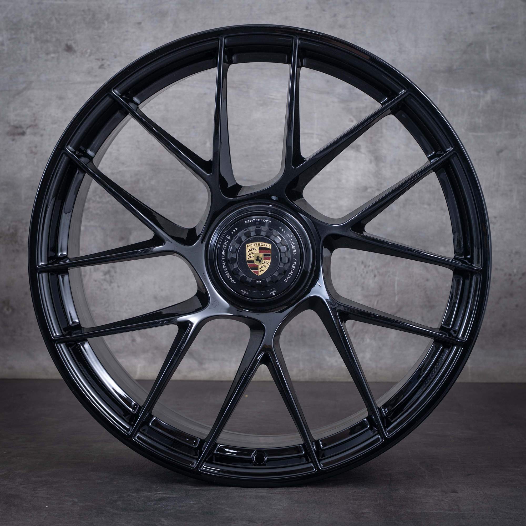 Original Porsche Felgen 991 II 20 Zoll 4 S GTS 99136277101 9913627210 schwarz glanz NEU