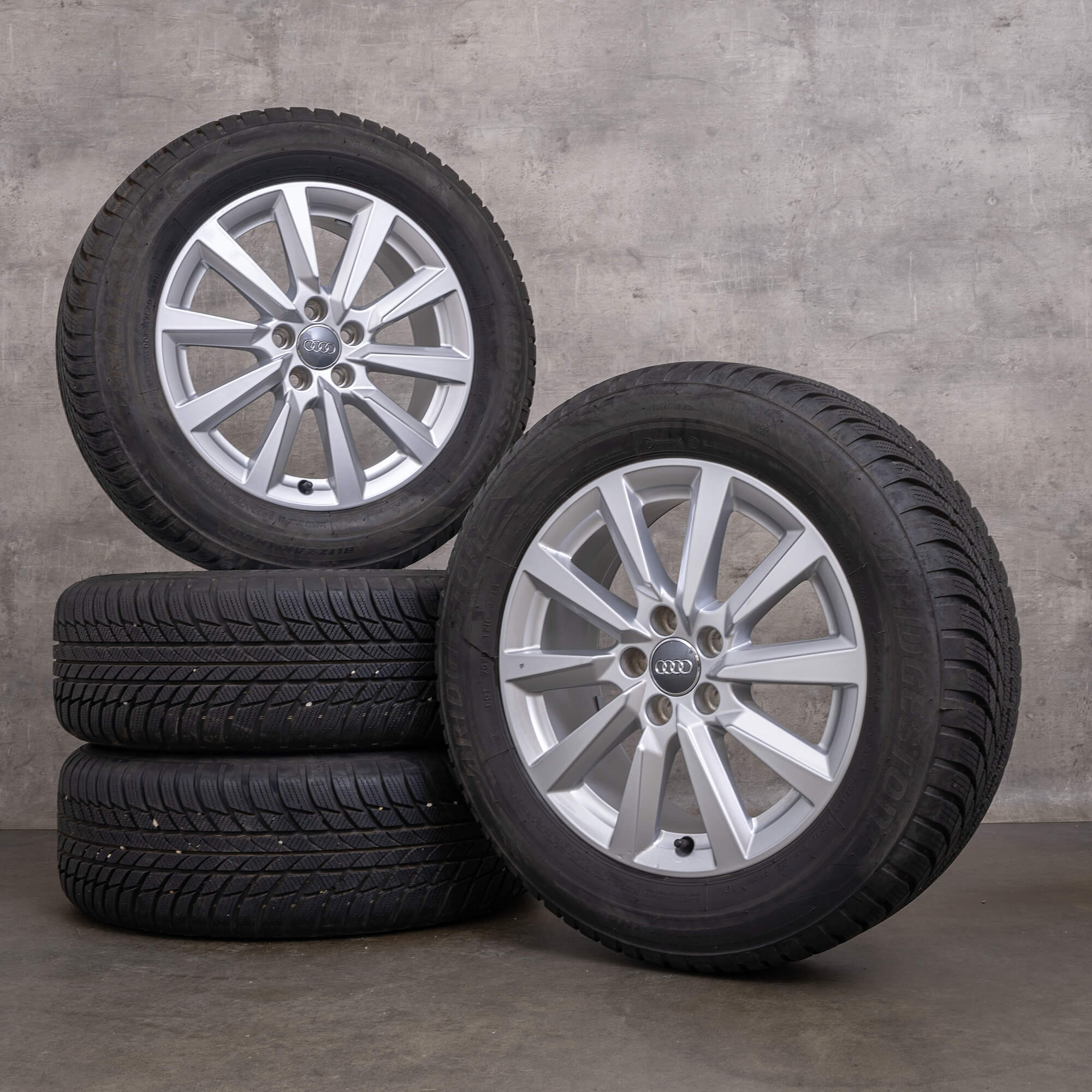 Jantes de inverno originais Audi A1 16 polegadas Citycarver GB jantes 82A601025C prata
