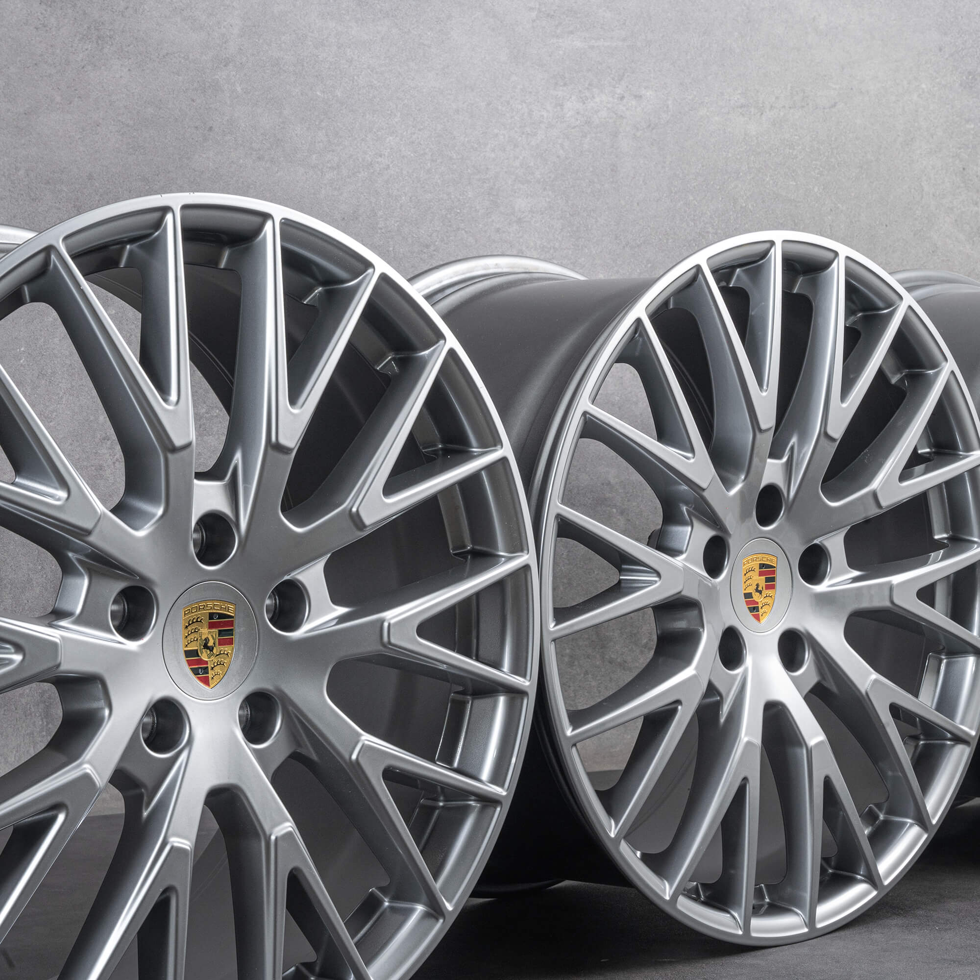 Alkuperäiset Porsche 21-tuumaiset Panamera 976 vanteet 976601025AB 976601025AA OU7.