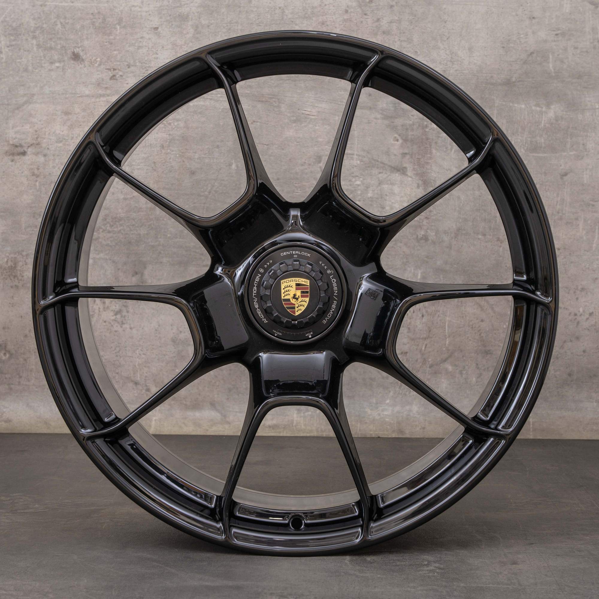 Alkuperäiset Porsche 992 I vanteet 20 21 tuuman Turbo S kesäpyörät 992601025AF 992601025AG Exclusive musta kiiltävä UUTUUS